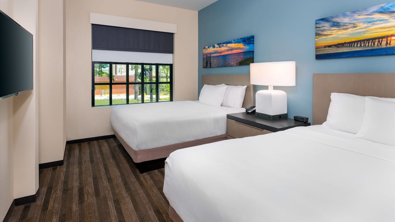Two Queen Suite Bed