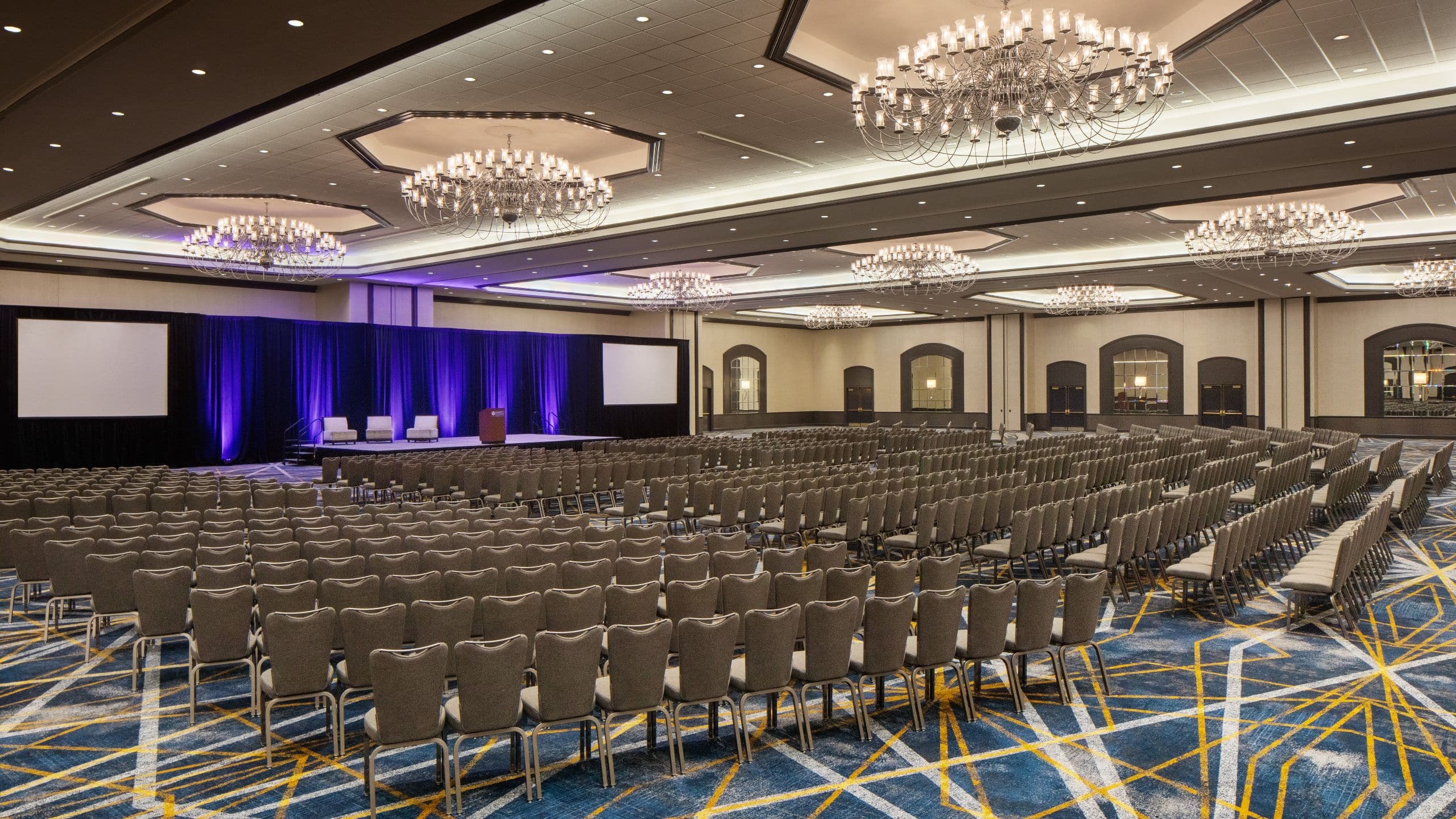 Hyatt Regency Jacksonville Riverfront Grand Ballroom Theater Setup