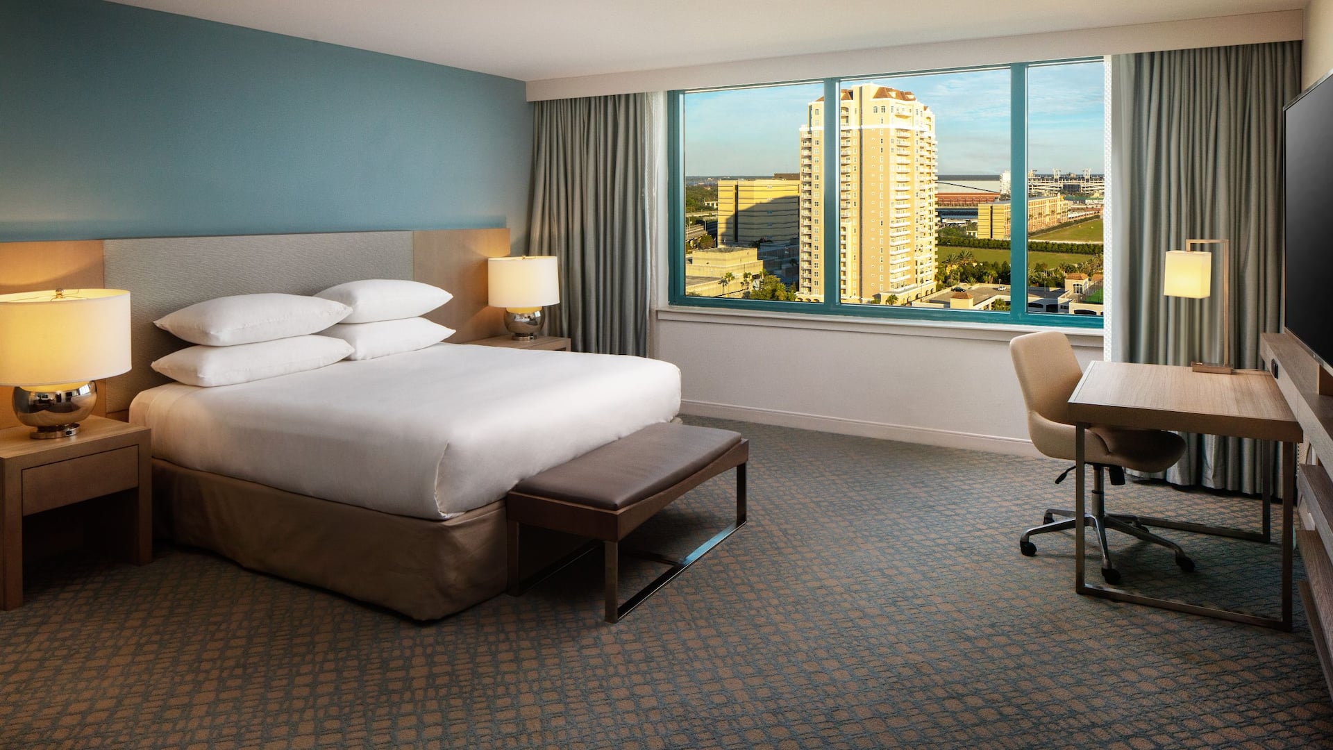 Hyatt Regency Jacksonville Riverfront Studio King Suite City View