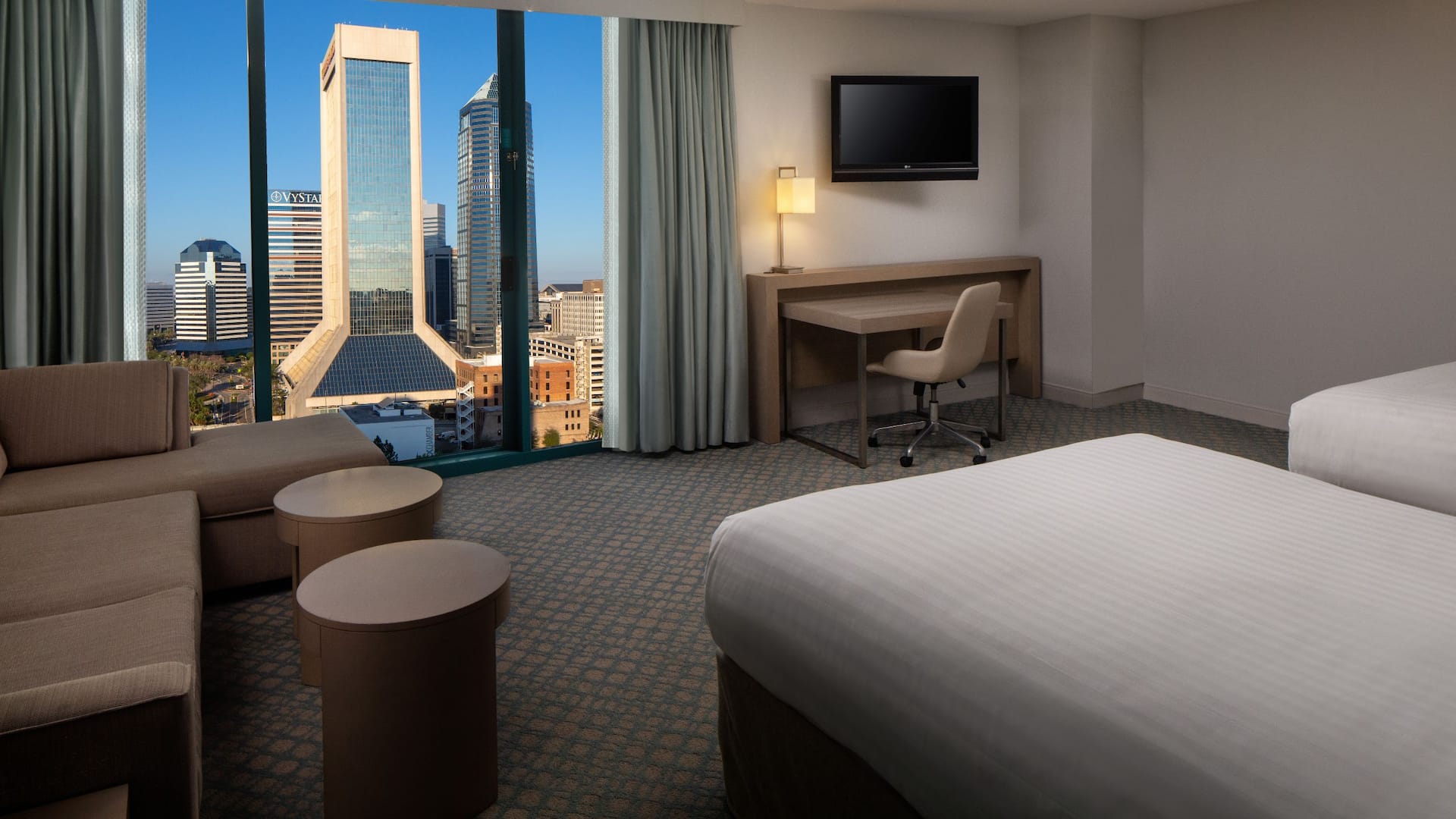 Hyatt Regency Jacksonville Riverfront Studio Queen Queen City View