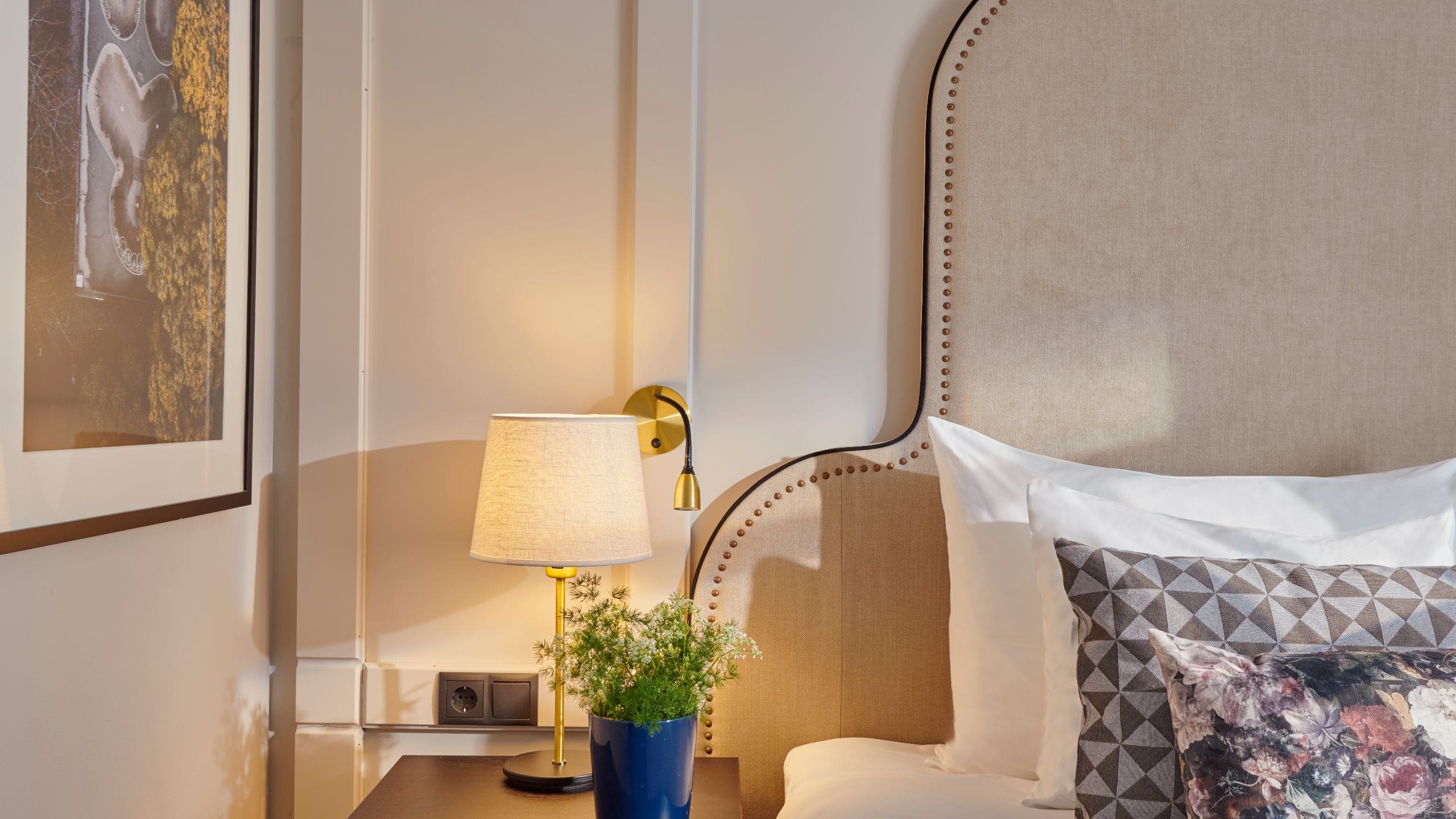 第 2，共 5 Hôtel Reisen Single Bedroom Bed Closeup