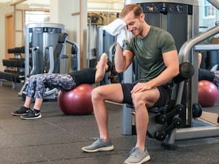Hyatt Centric Center City Philadelphia Couple Exercising Fitness Center