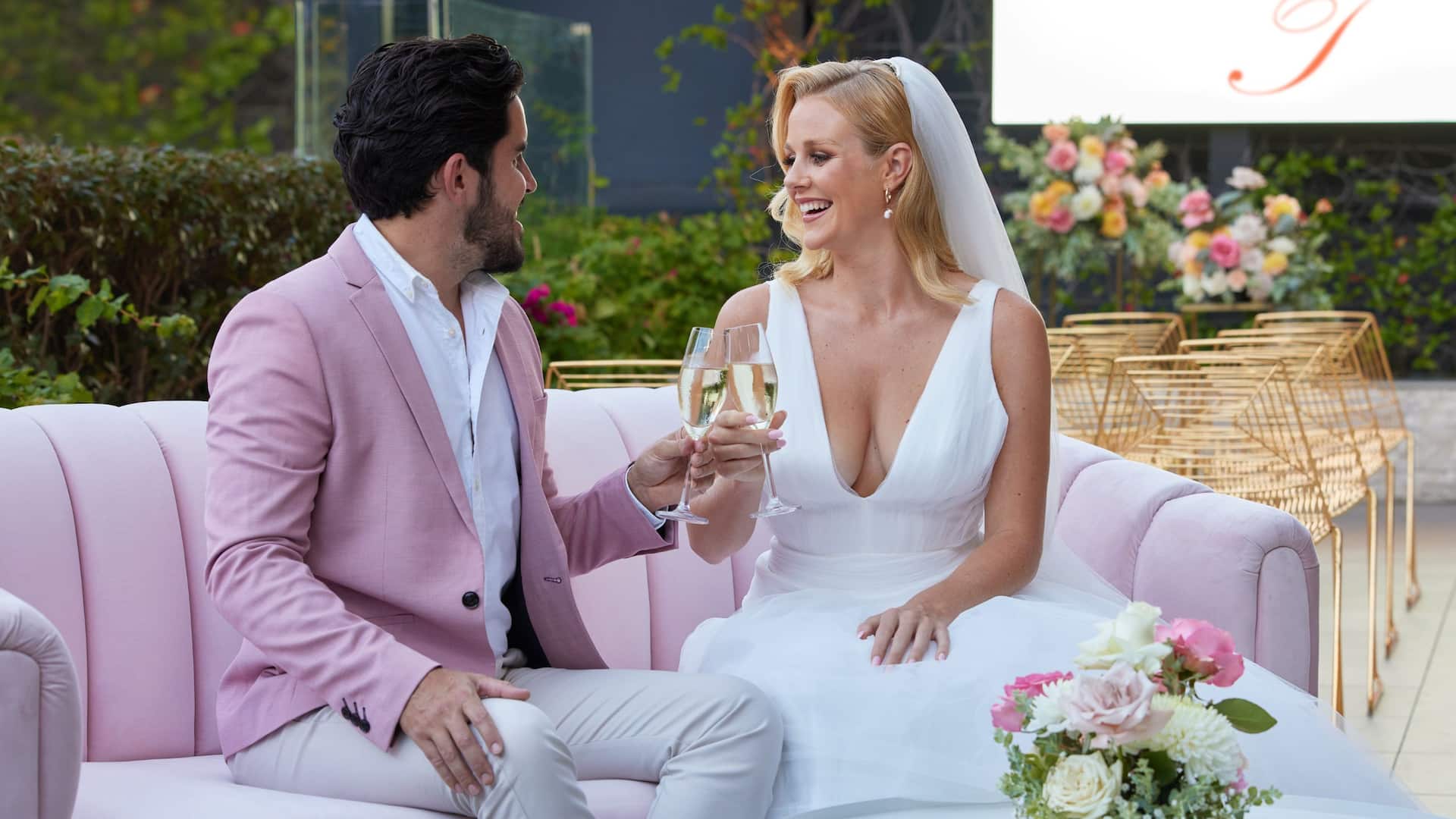 Hyatt Regency Brisbane Wedding Champagne
