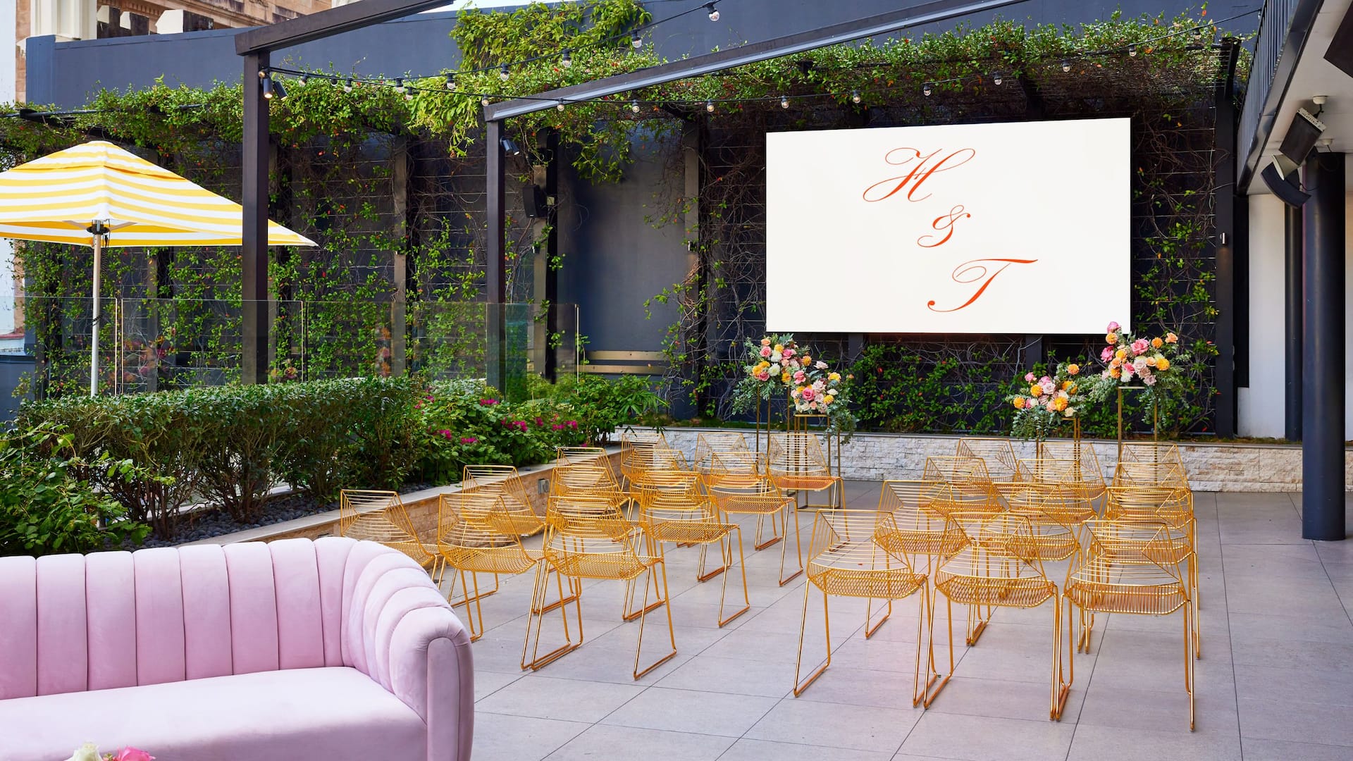 Hyatt Regency Brisbane Wedding Setup