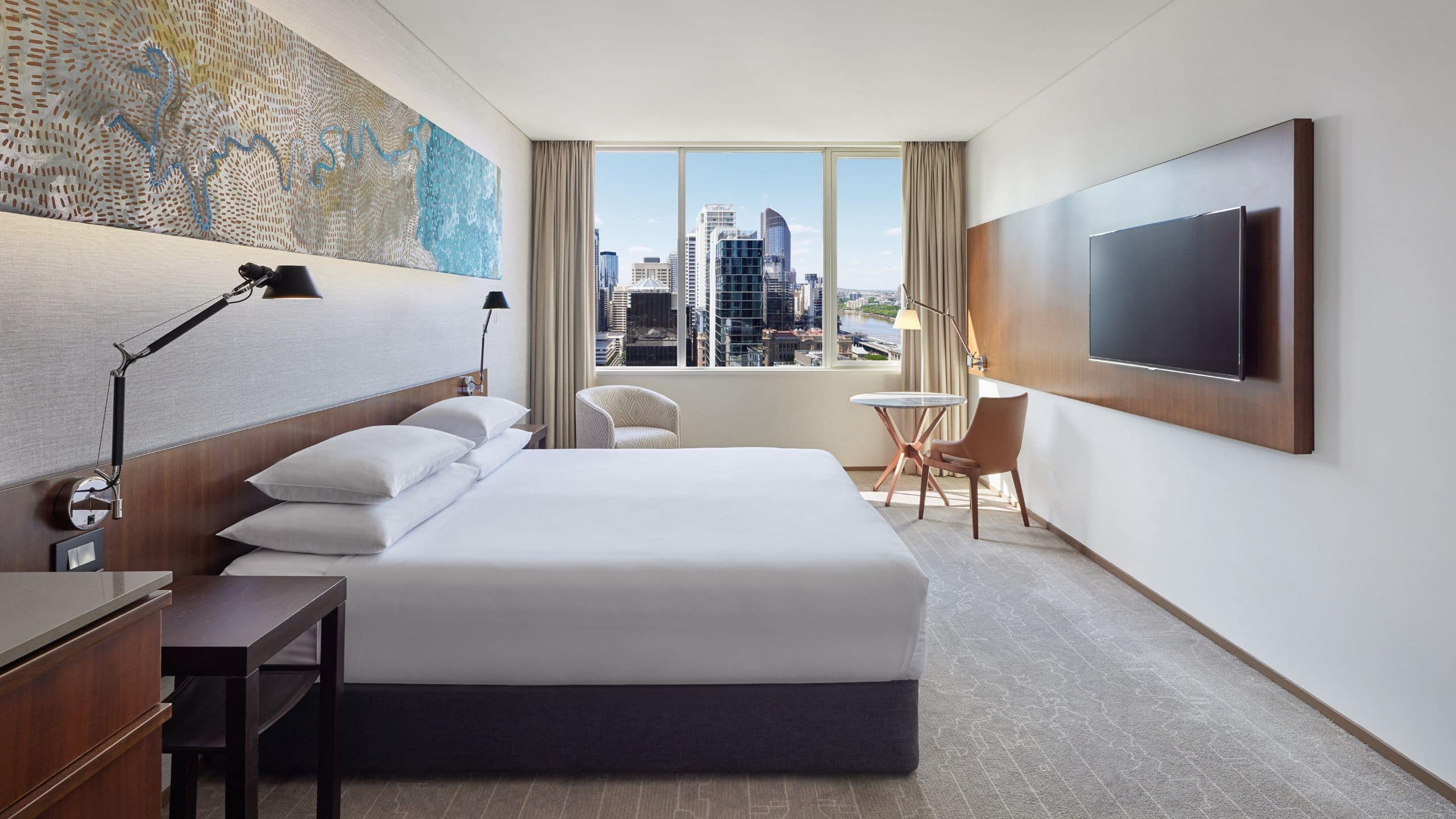 King Guestroom River View at Hyatt Regency Brisbane