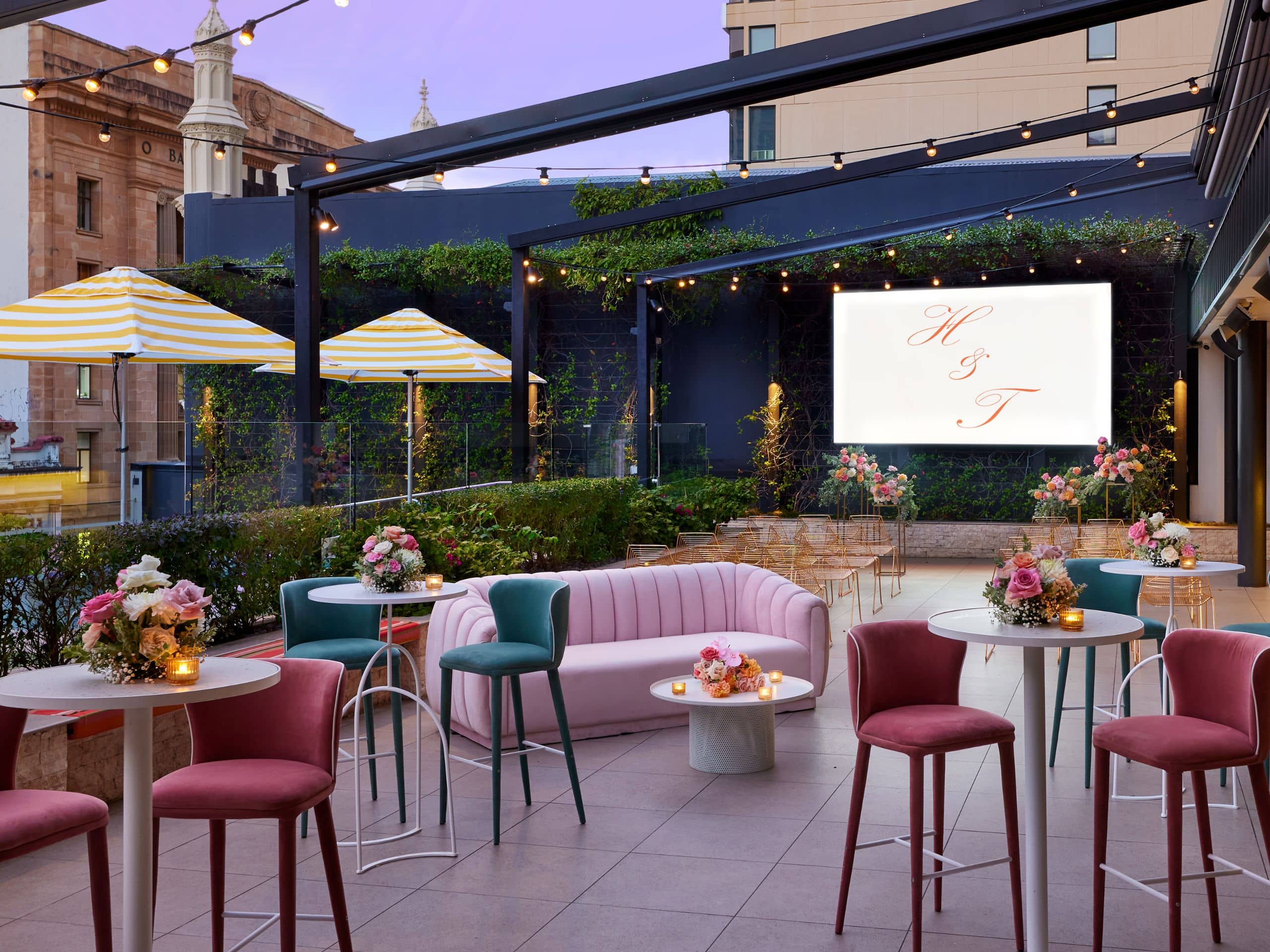 Hyatt Regency Brisbane Wedding Setup