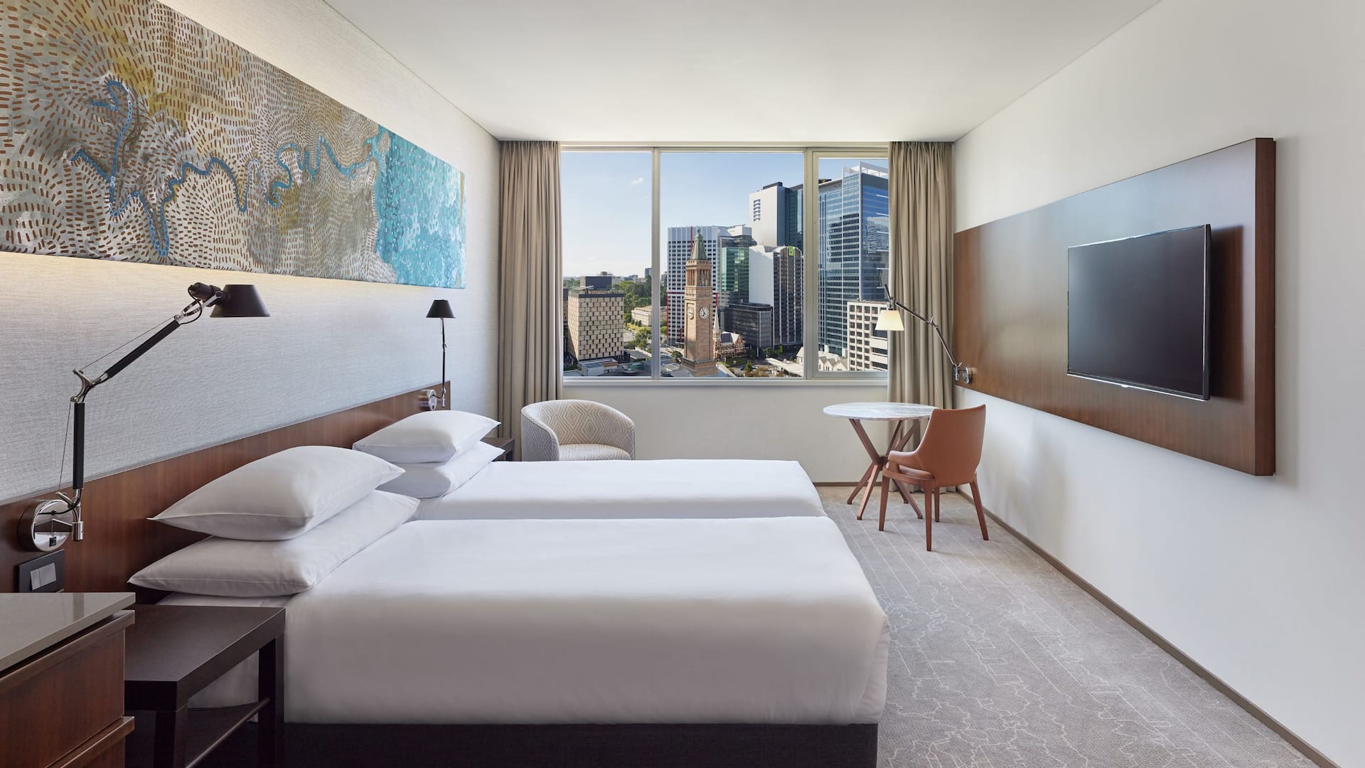 1 de 4 Hyatt Regency Brisbane Two Twin Guestroom City View