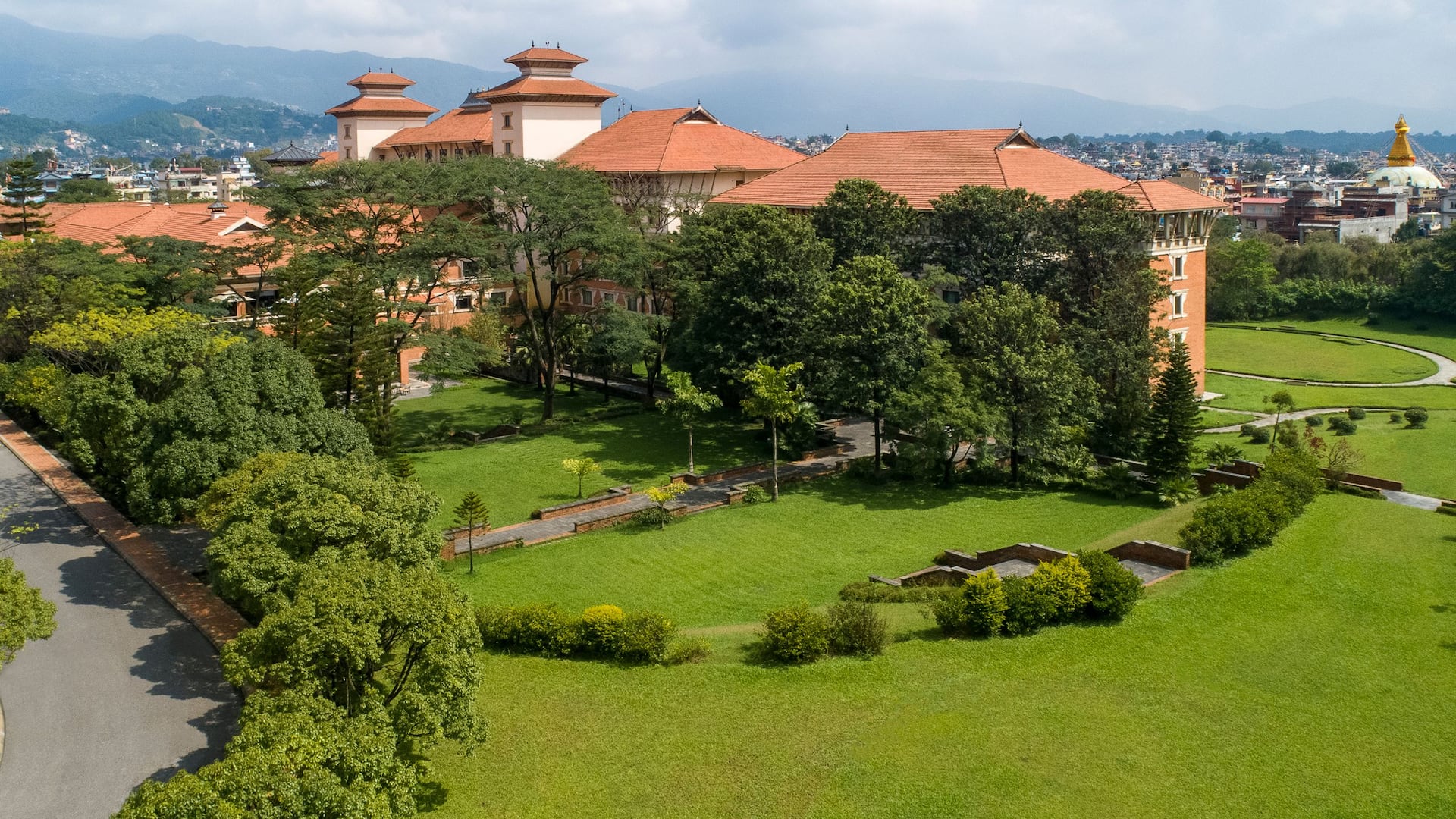 Hyatt Regency Kathmandu Aerial View
