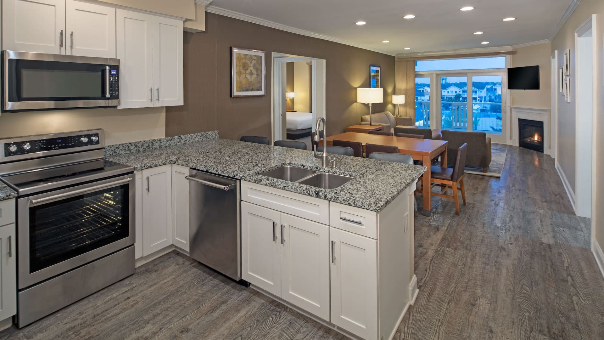 Hyatt Place Dewey Beach Condominium 376 Kitchen