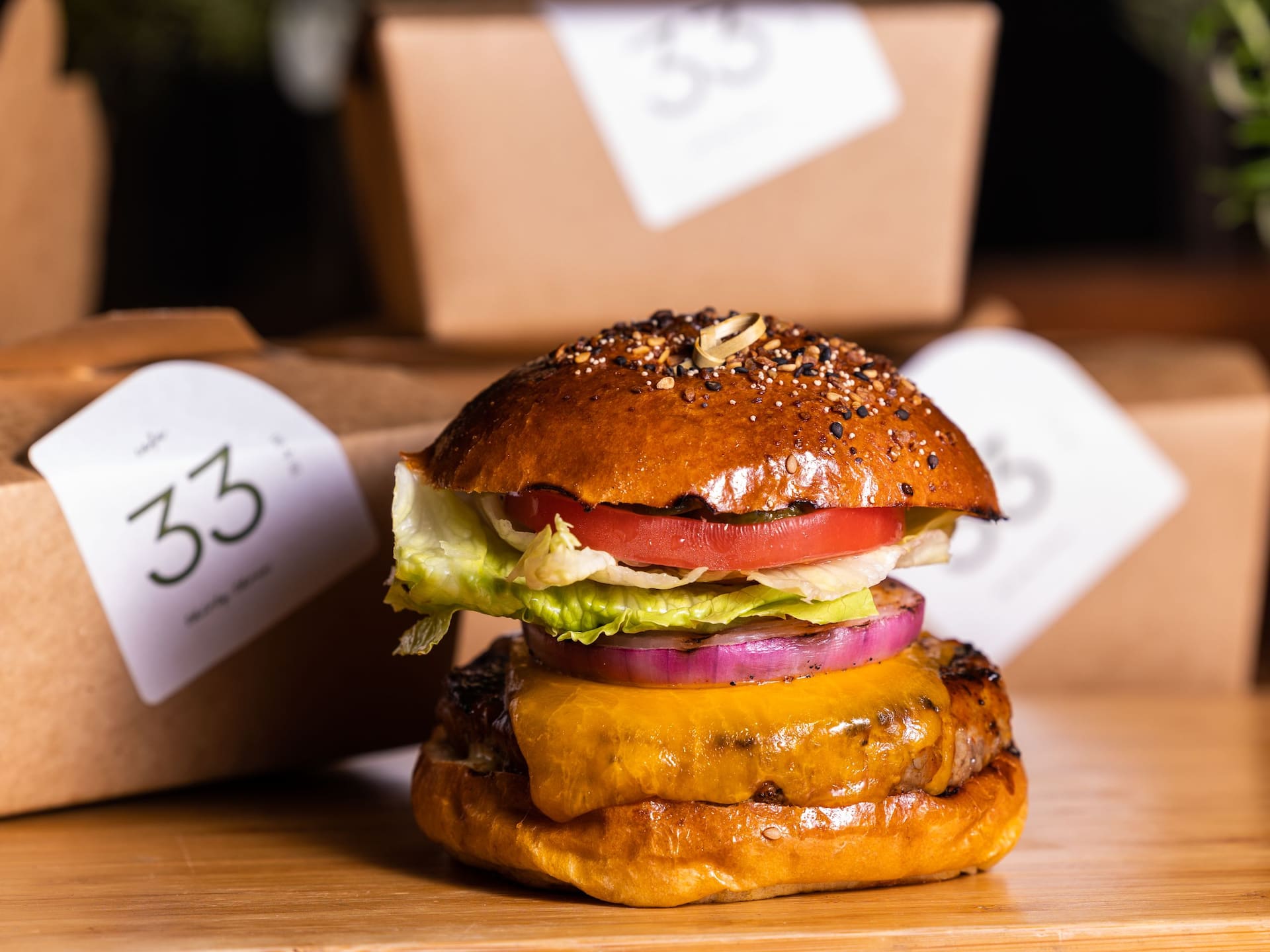 Hyatt Regency Kyoto Cafe33 Takeout Burger