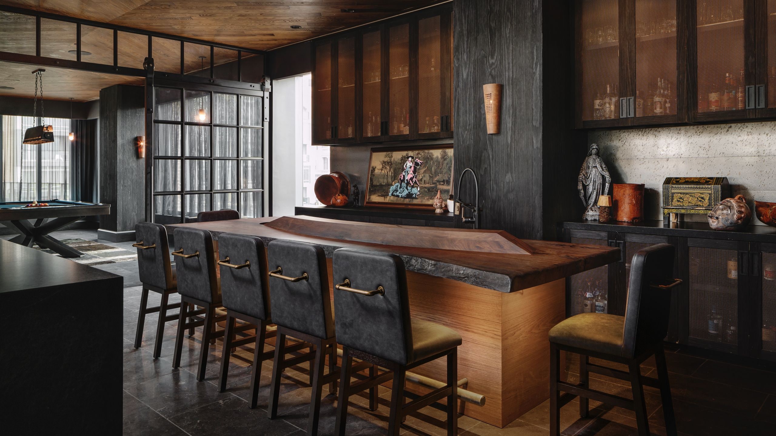 Thompson Austin Wax Myrtles Billiards Room