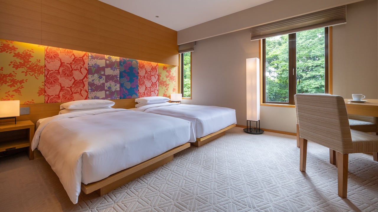 Guest Room Twin Hyatt Regency Kyoto