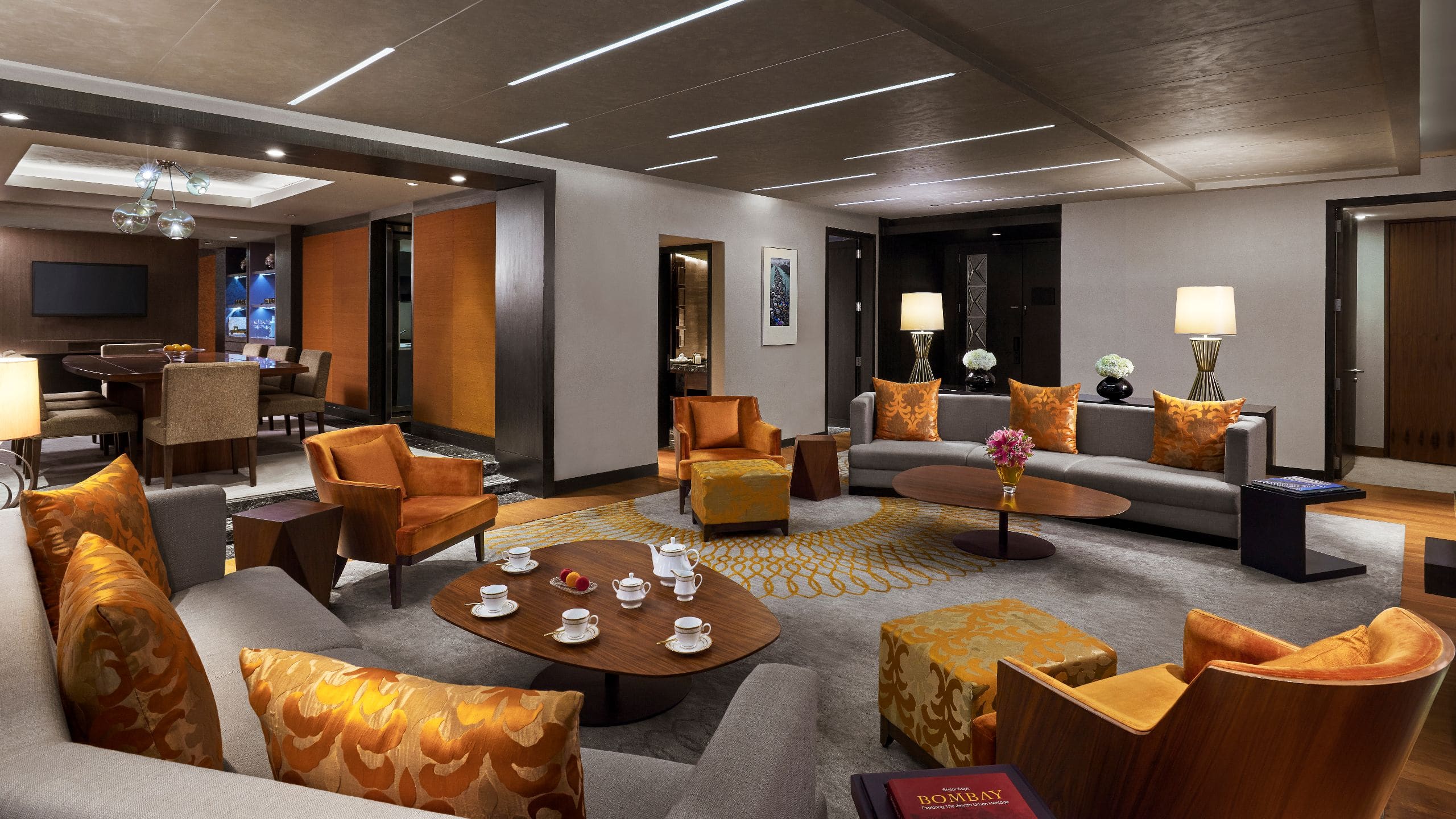 Grand Hyatt Mumbai Hotel & Residences Grand Hyatt Mumbai Presidential Suite Living Room