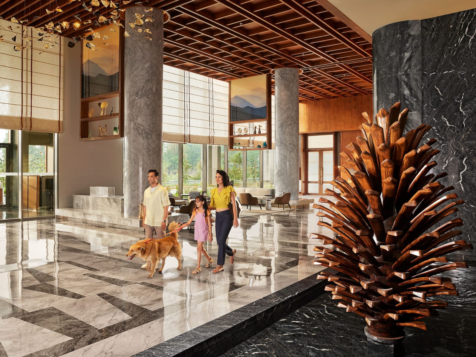 Hyatt Regency Dehradun Delrh Lobby Arrival