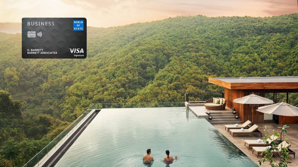 Couple Sky Pool