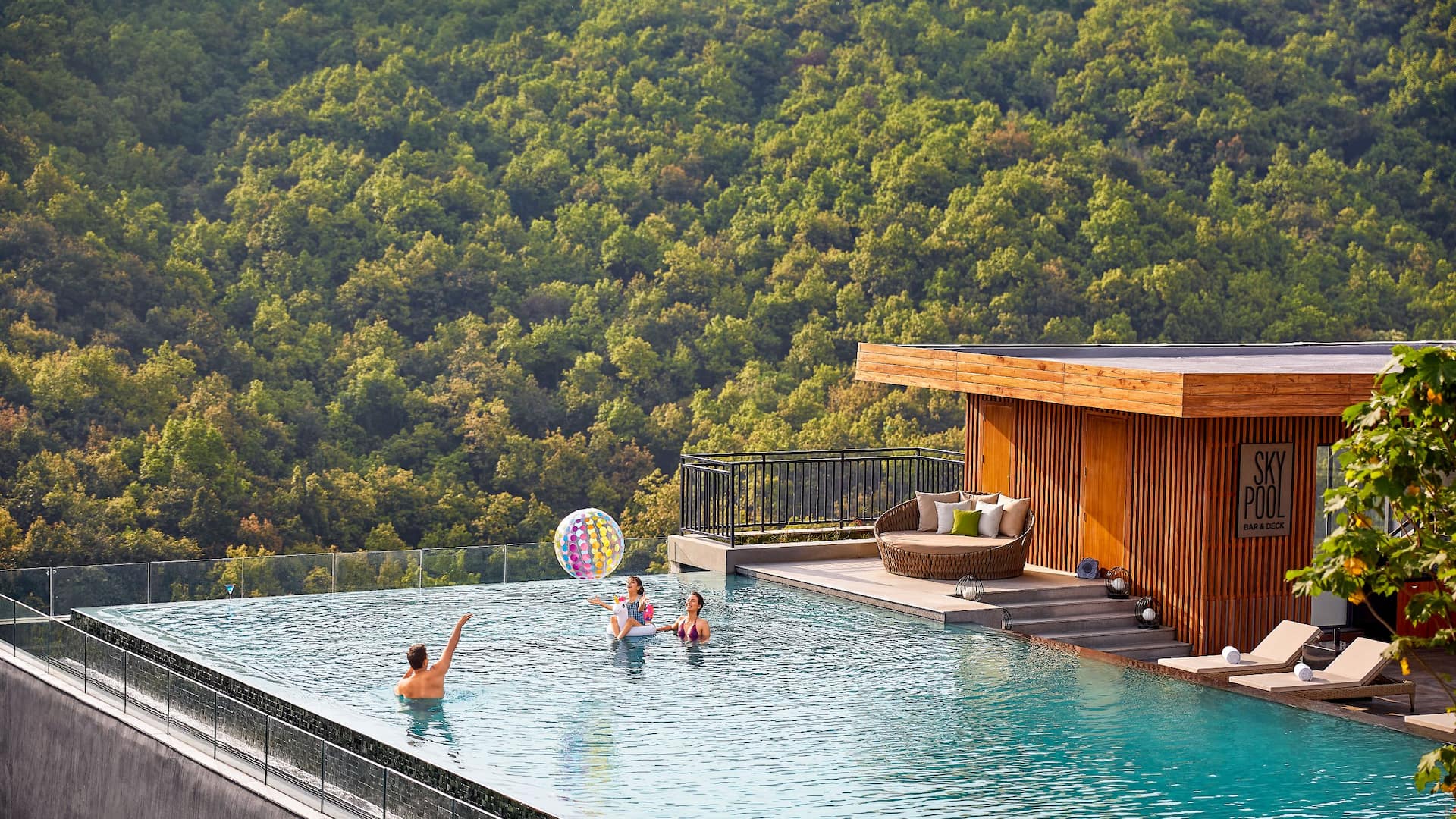 Hyatt Regency Dehradun Family Sky Pool Activities