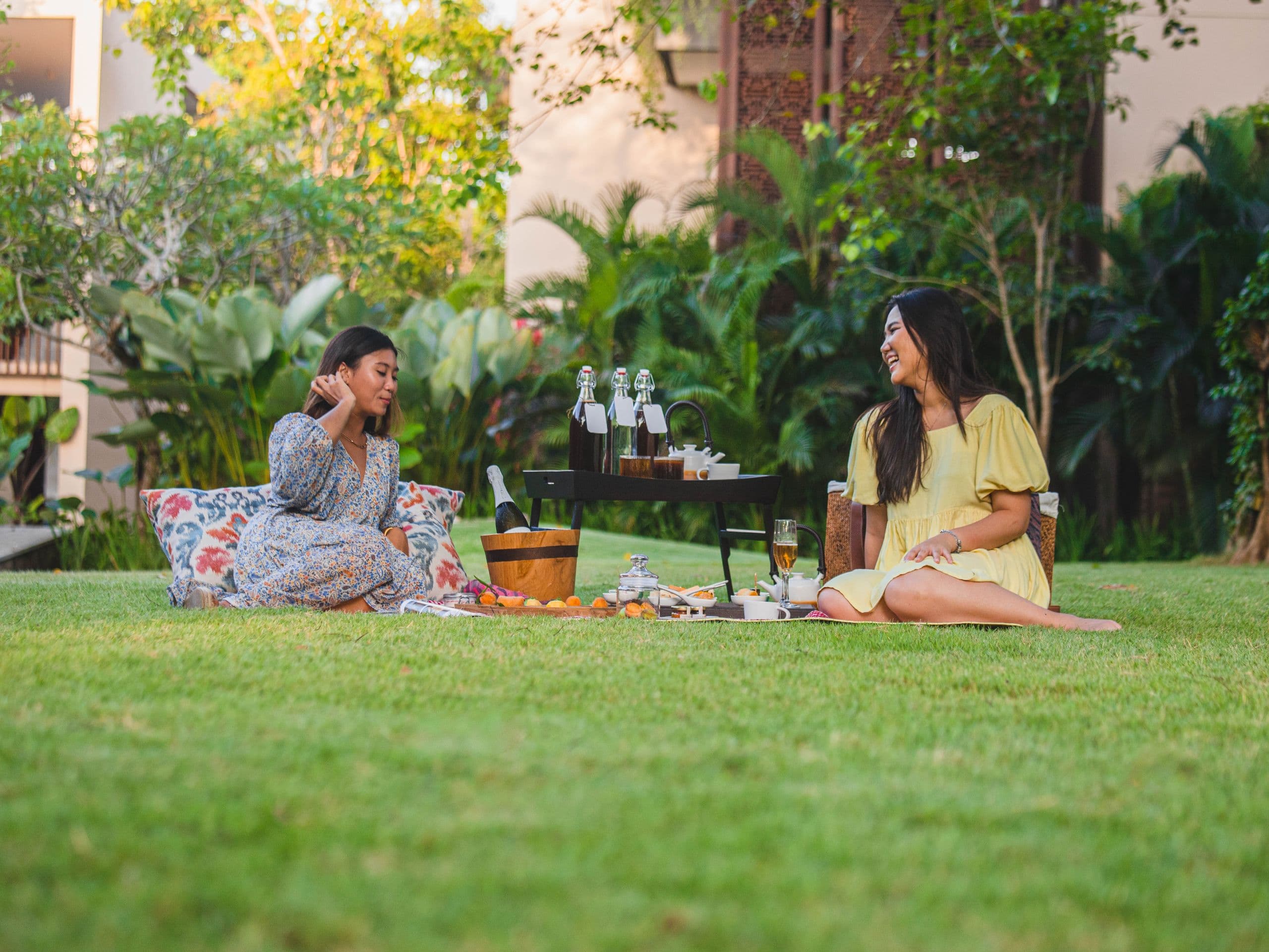 Andaz Bali Afternoon Tea Picnic Chit Chat