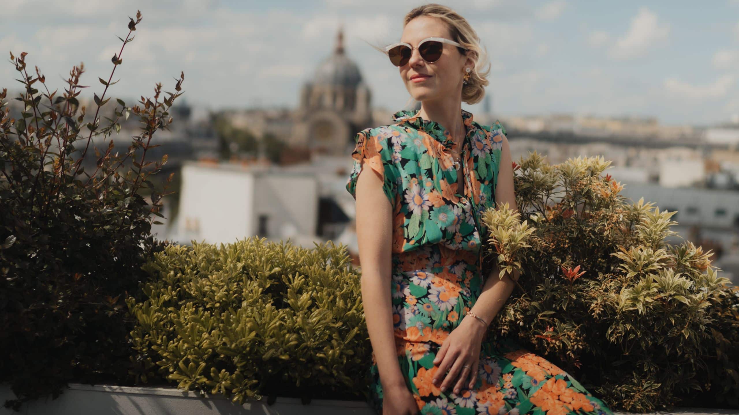 Hyatt Paris Madeleine Woman Terrace View