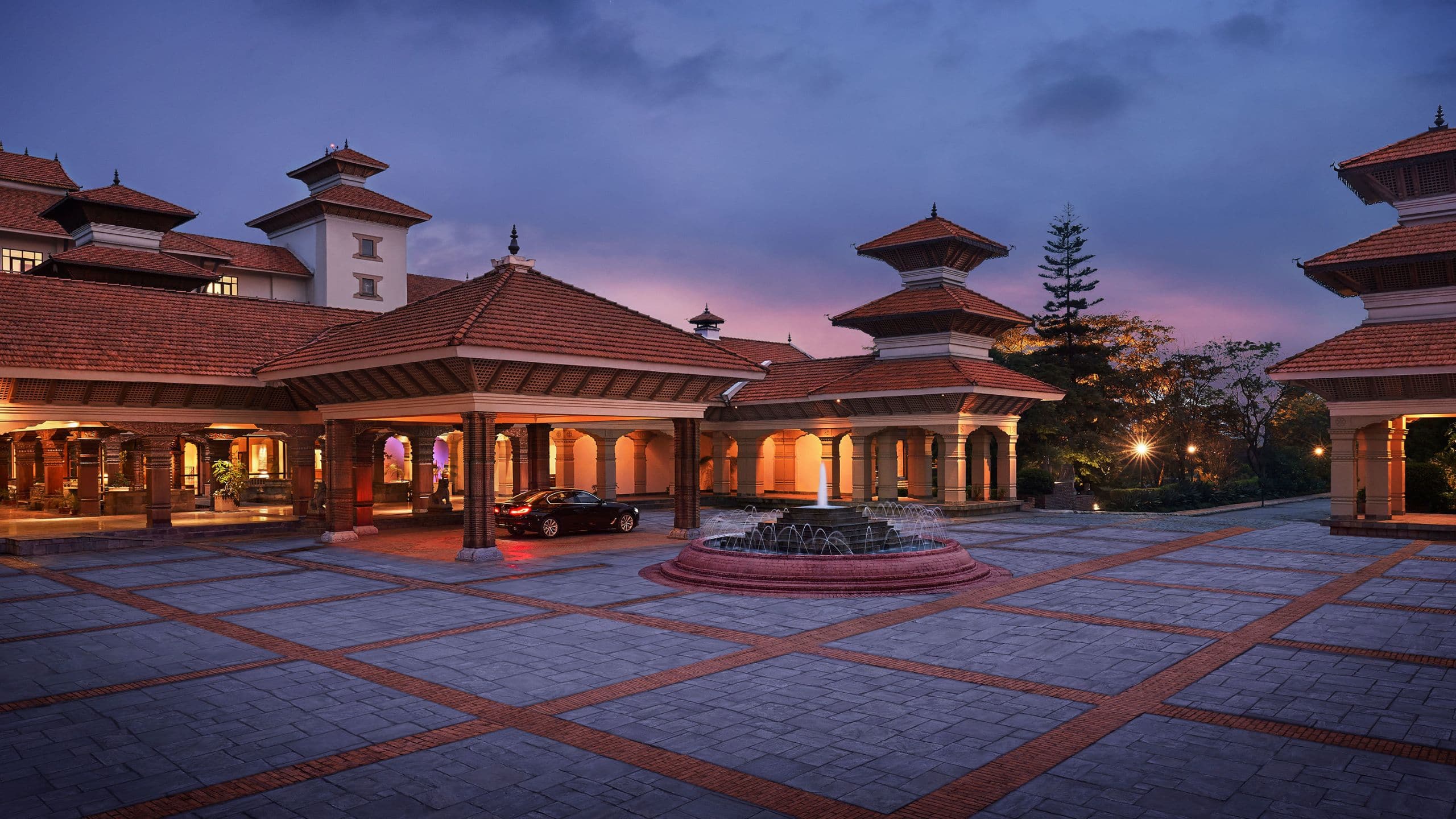 Hyatt Regency Kathmandu Entrance Porch