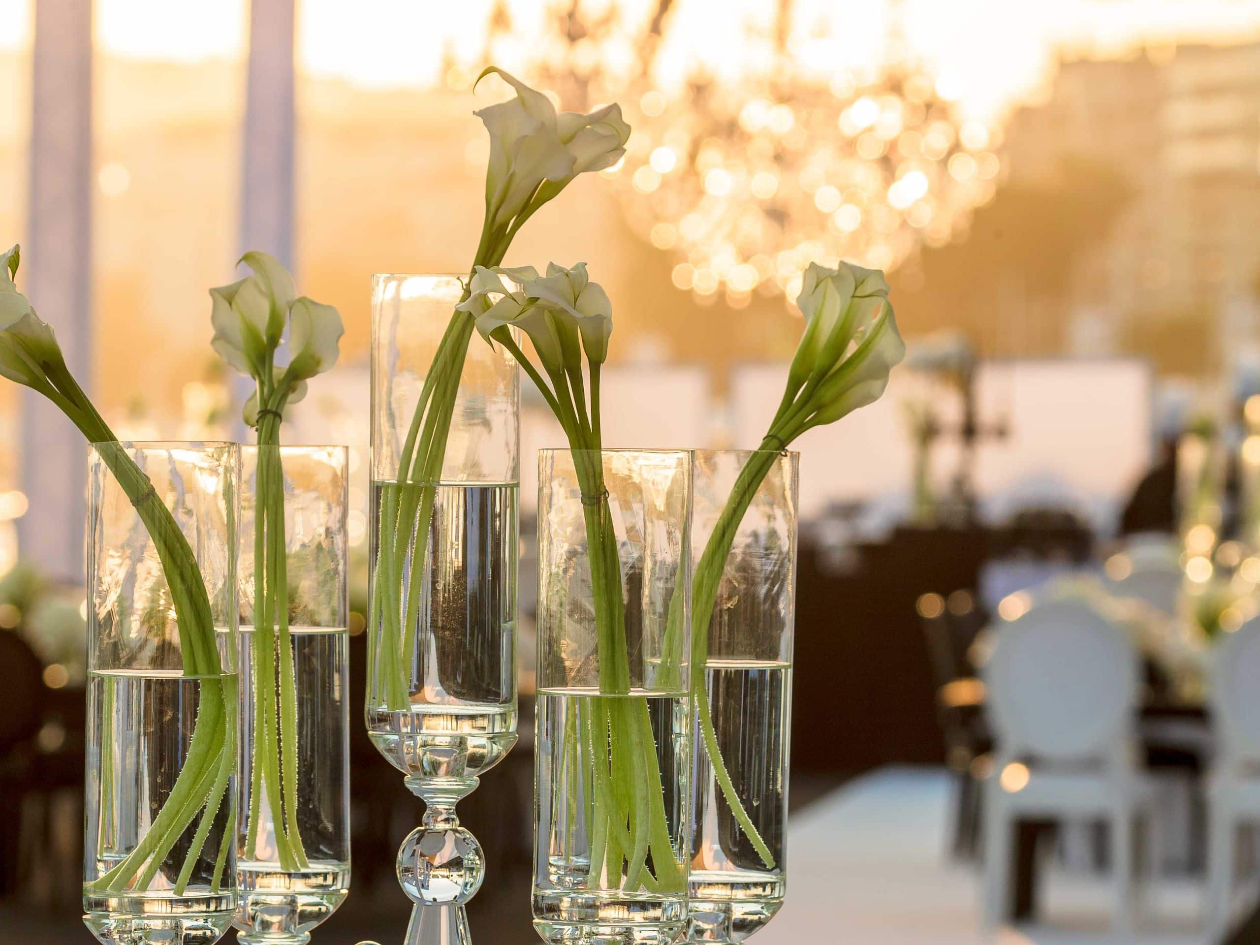 The Unbound Collection by Hyatt Indian Wedding Centerpiece Flowers