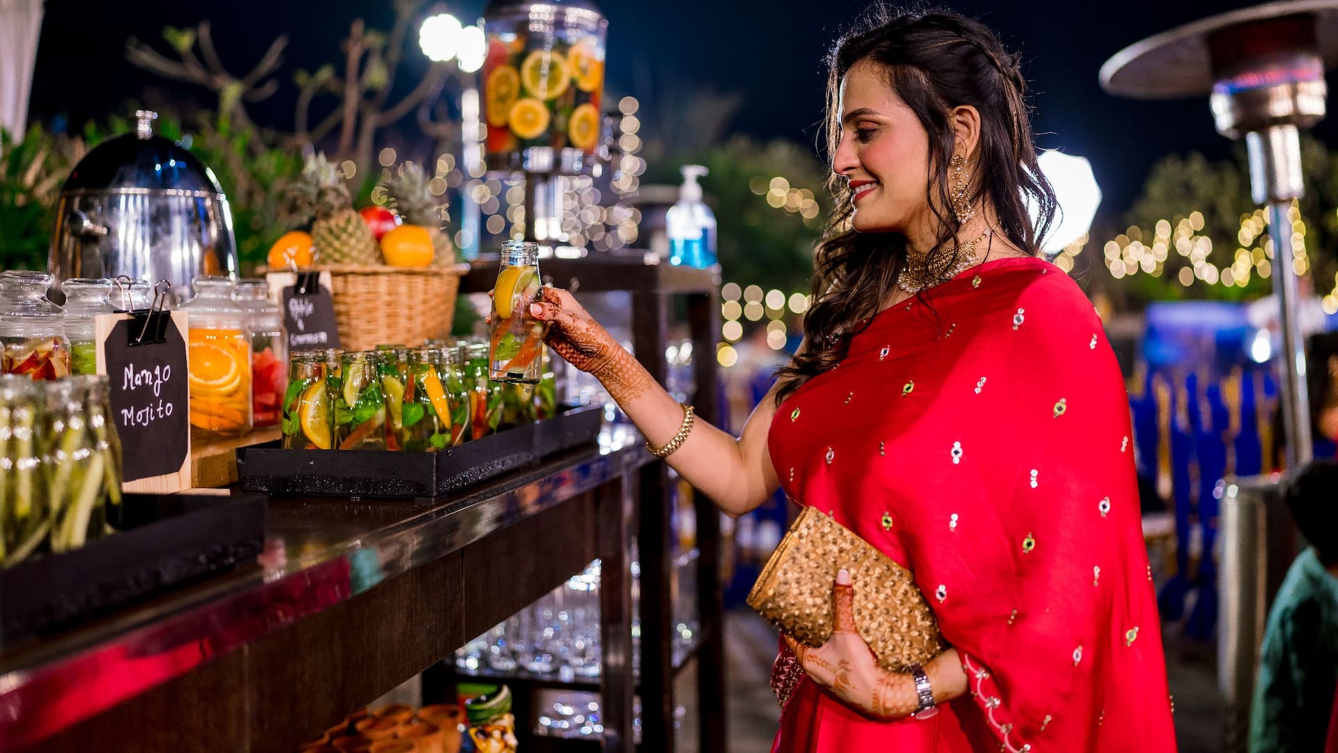 6 of 7 Hyatt Regency Ahmedabad Indian Wedding Guests DIning
