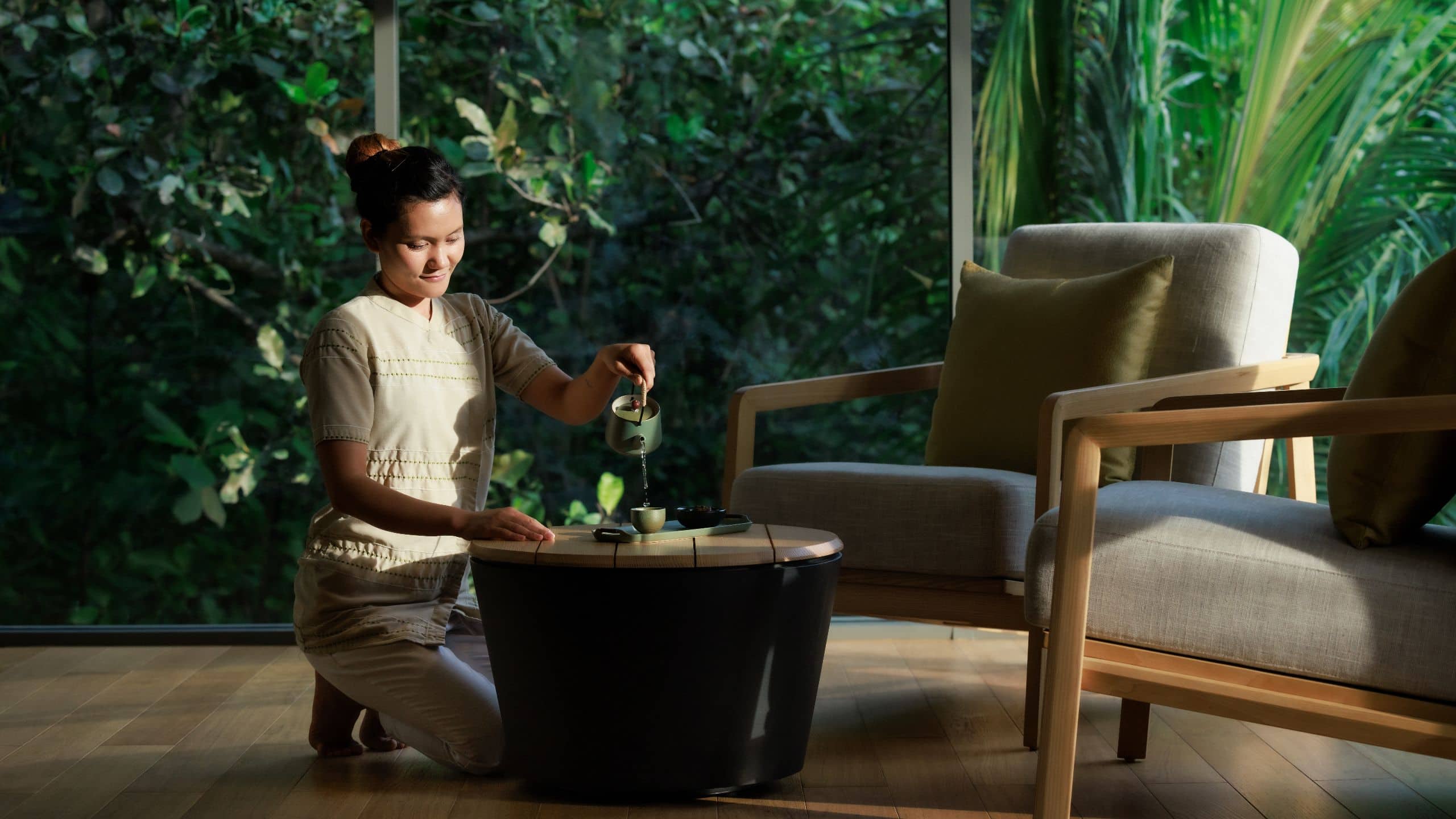 Alila Kothaifaru Maldives Spa Reception Welcome
