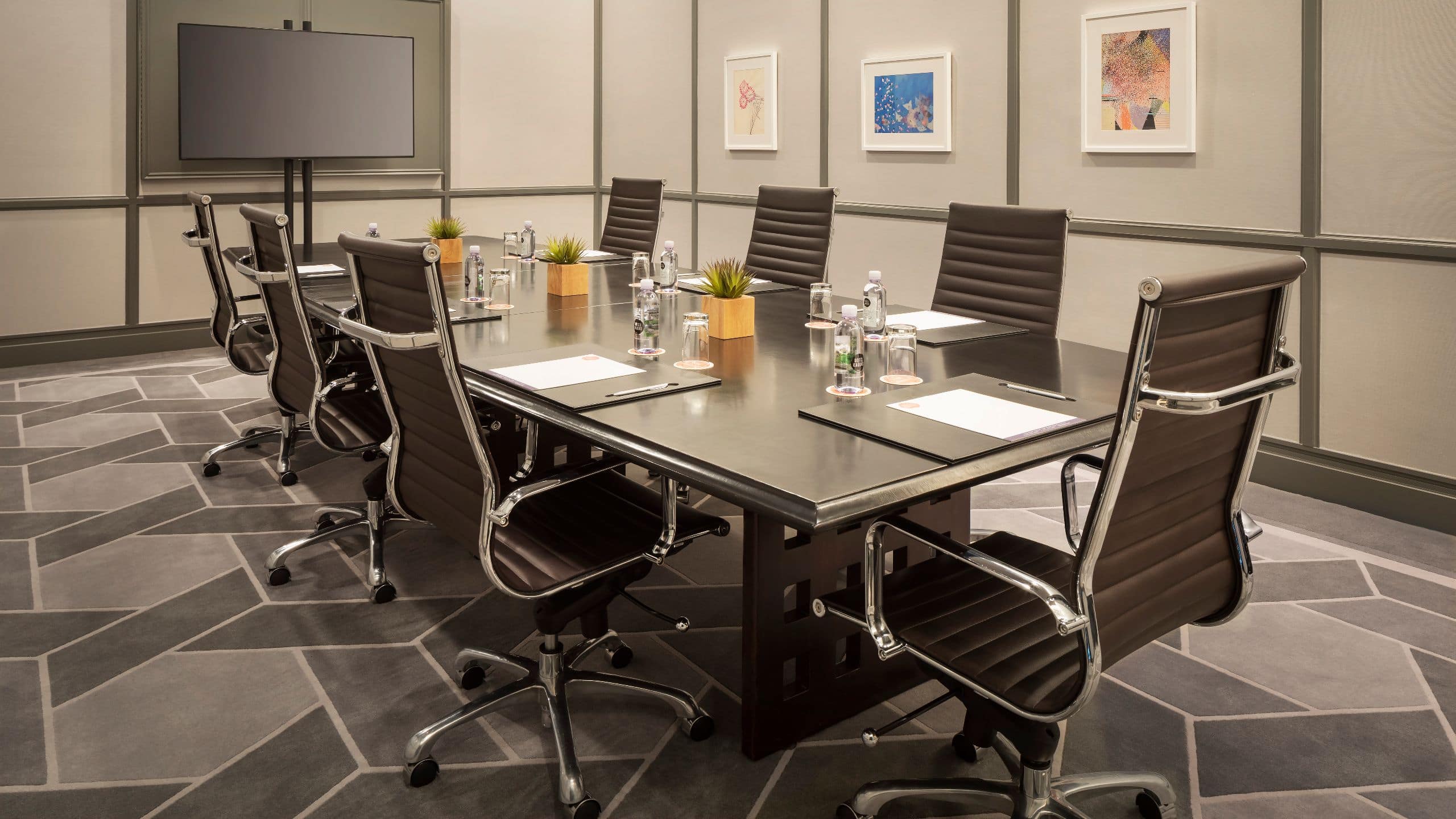 Hotel Kabuki Kosakura Boardroom Table Chairs