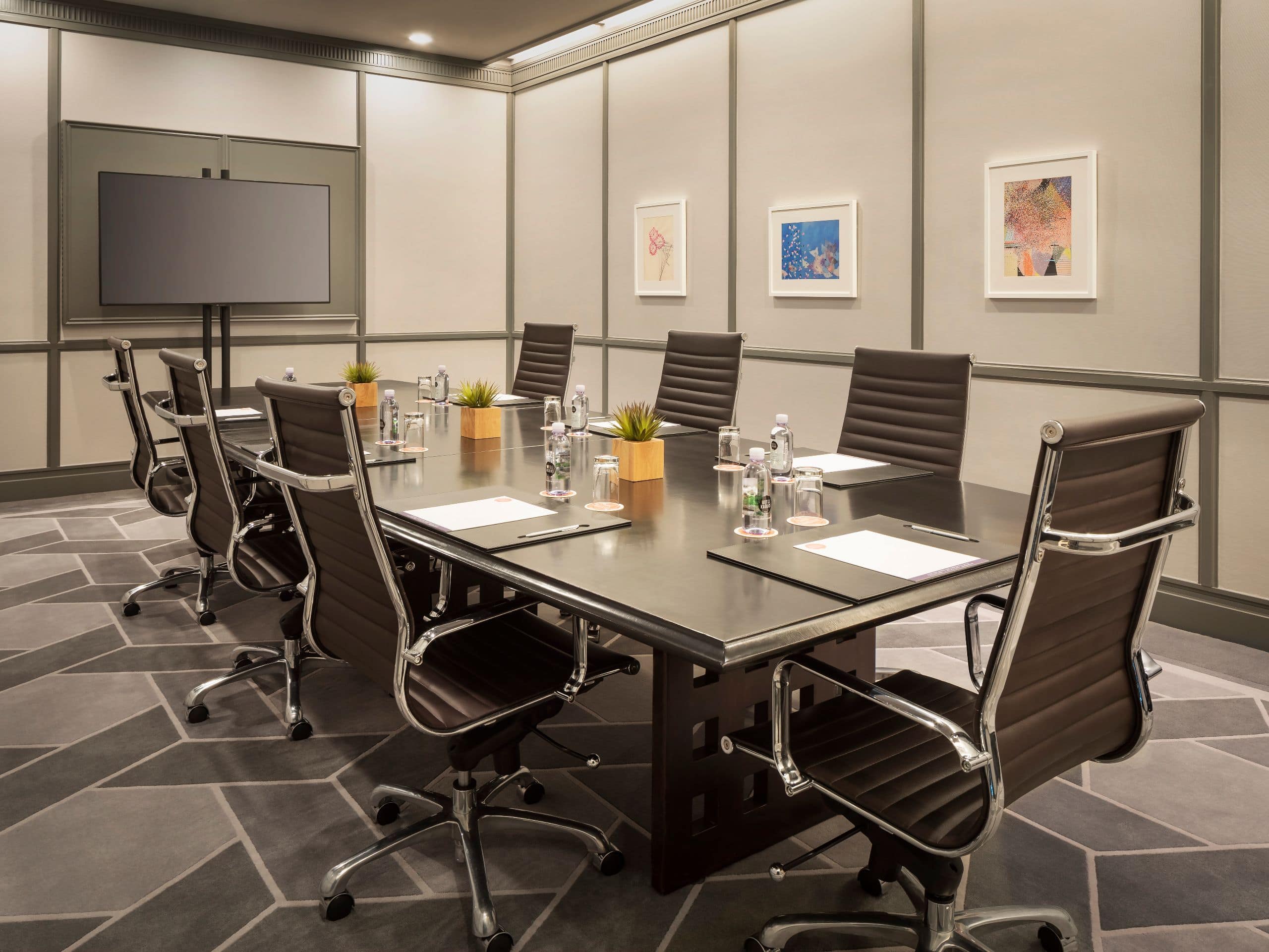 Hotel Kabuki Kosakura Boardroom Table Chairs