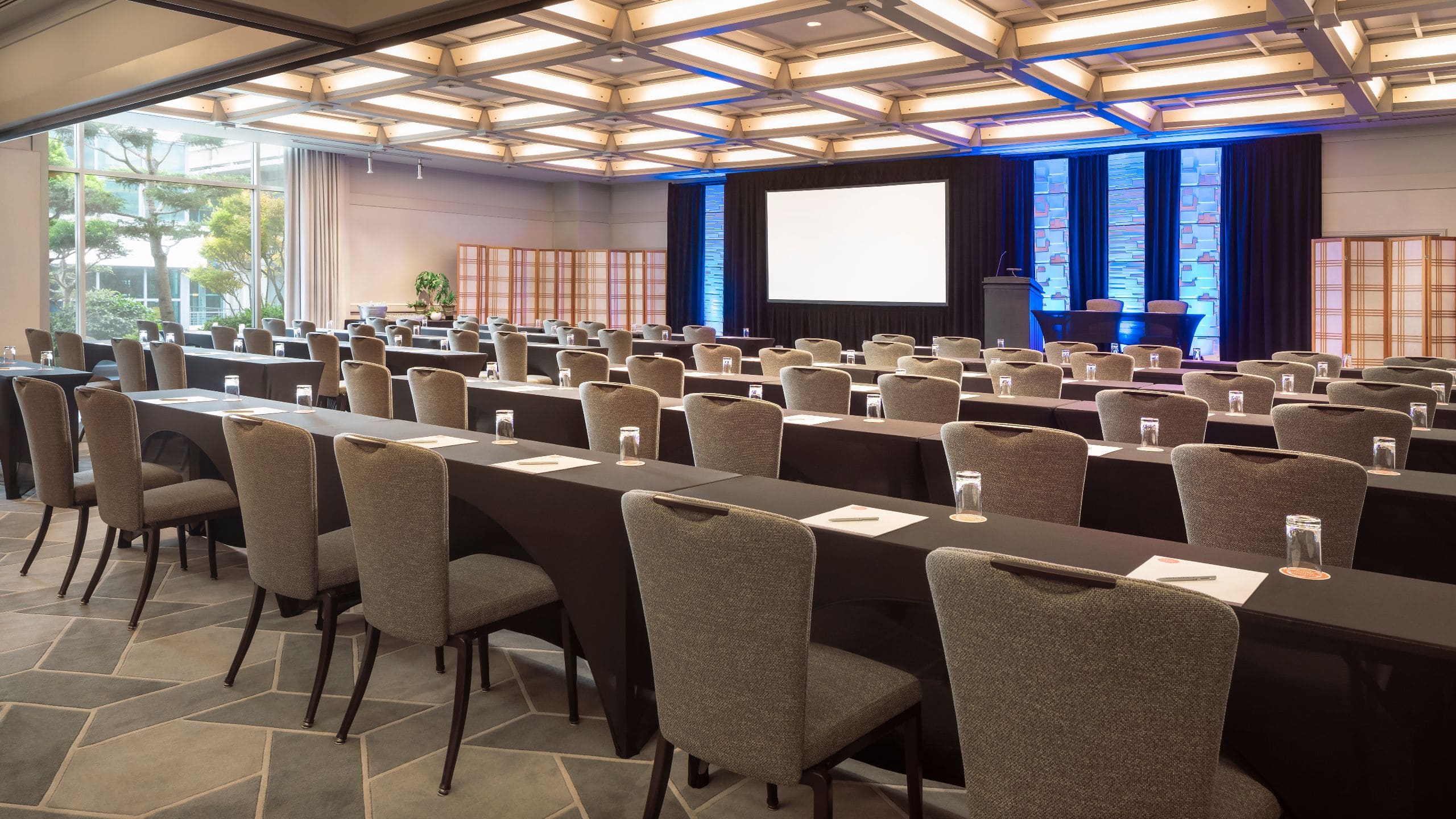 Hotel Kabuki Sakura Meeting Room Projection Screen