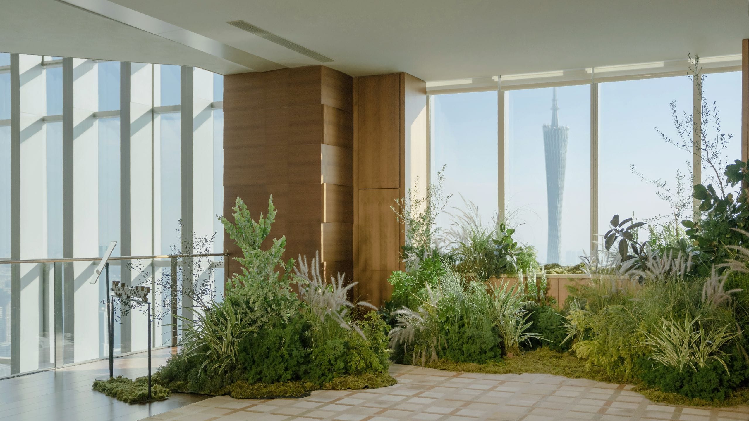 Park Hyatt Guangzhou Wedding Plants
