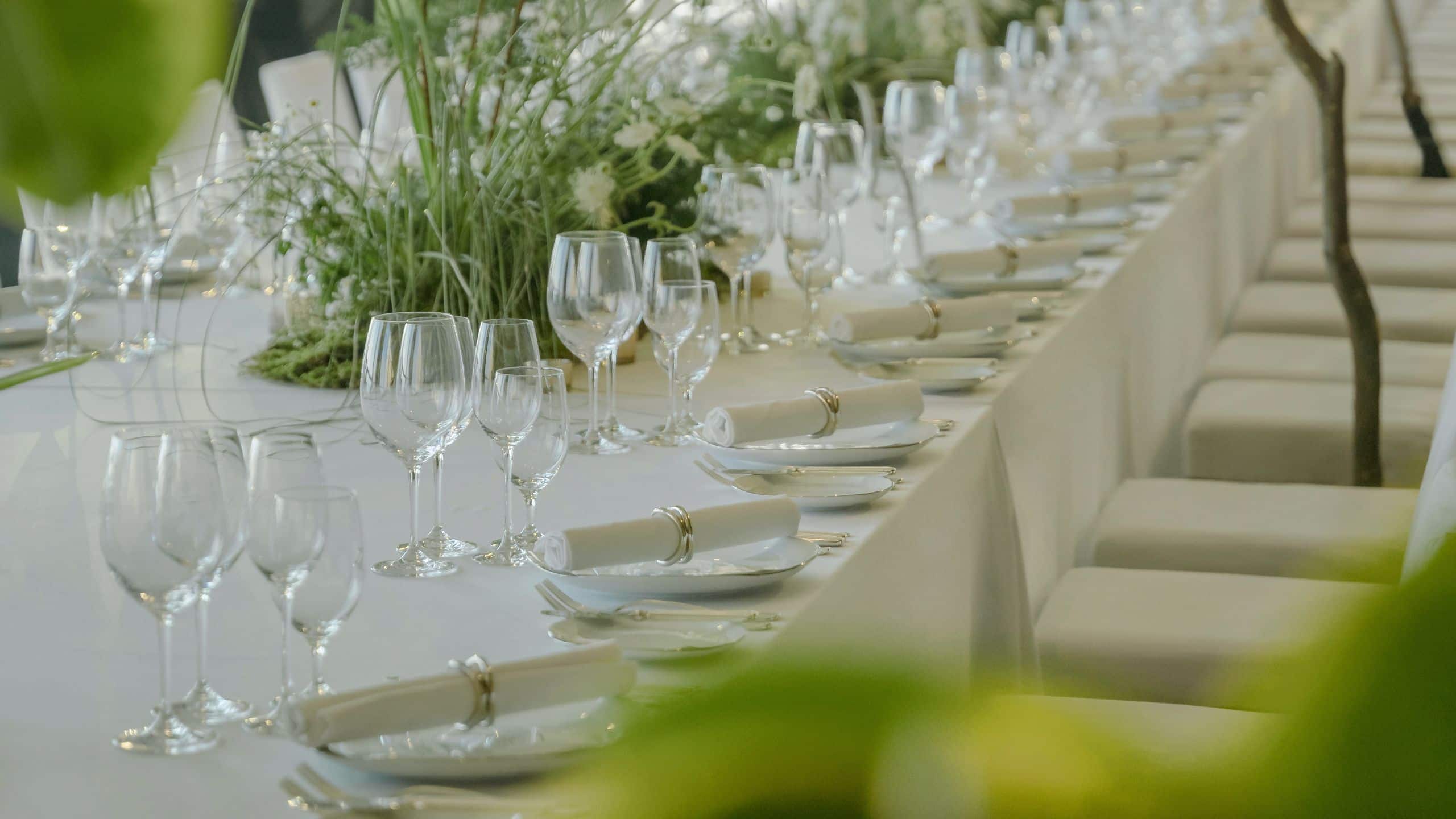Park Hyatt Guangzhou Wedding Glassware