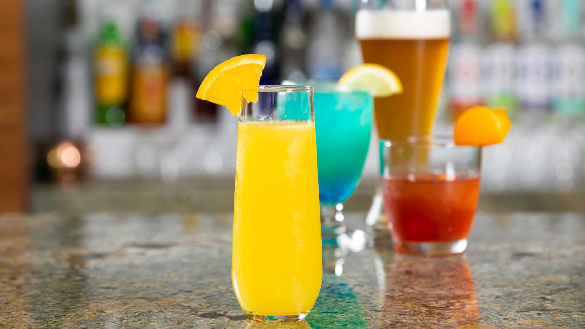 Hyatt Place Bayamón Cocktail Group Mimosa