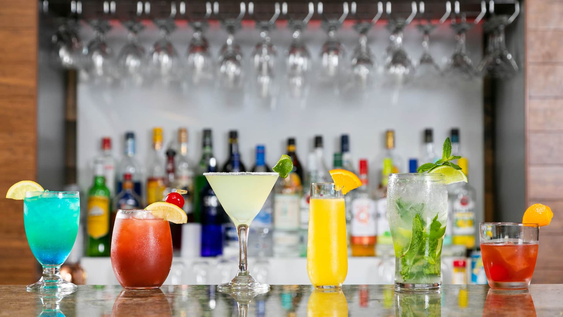 Hyatt Place Bayamón Cocktails Bar Lineup