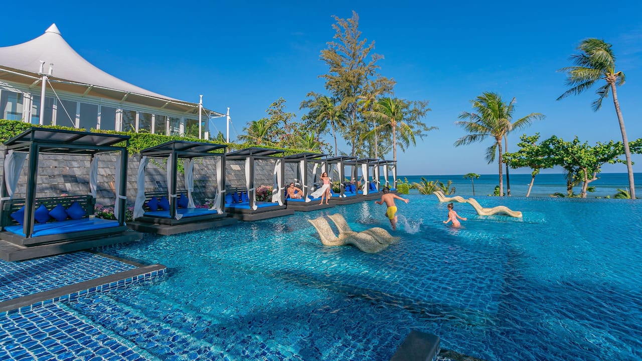 Hyatt Regency Phuket Resort Family in Pool