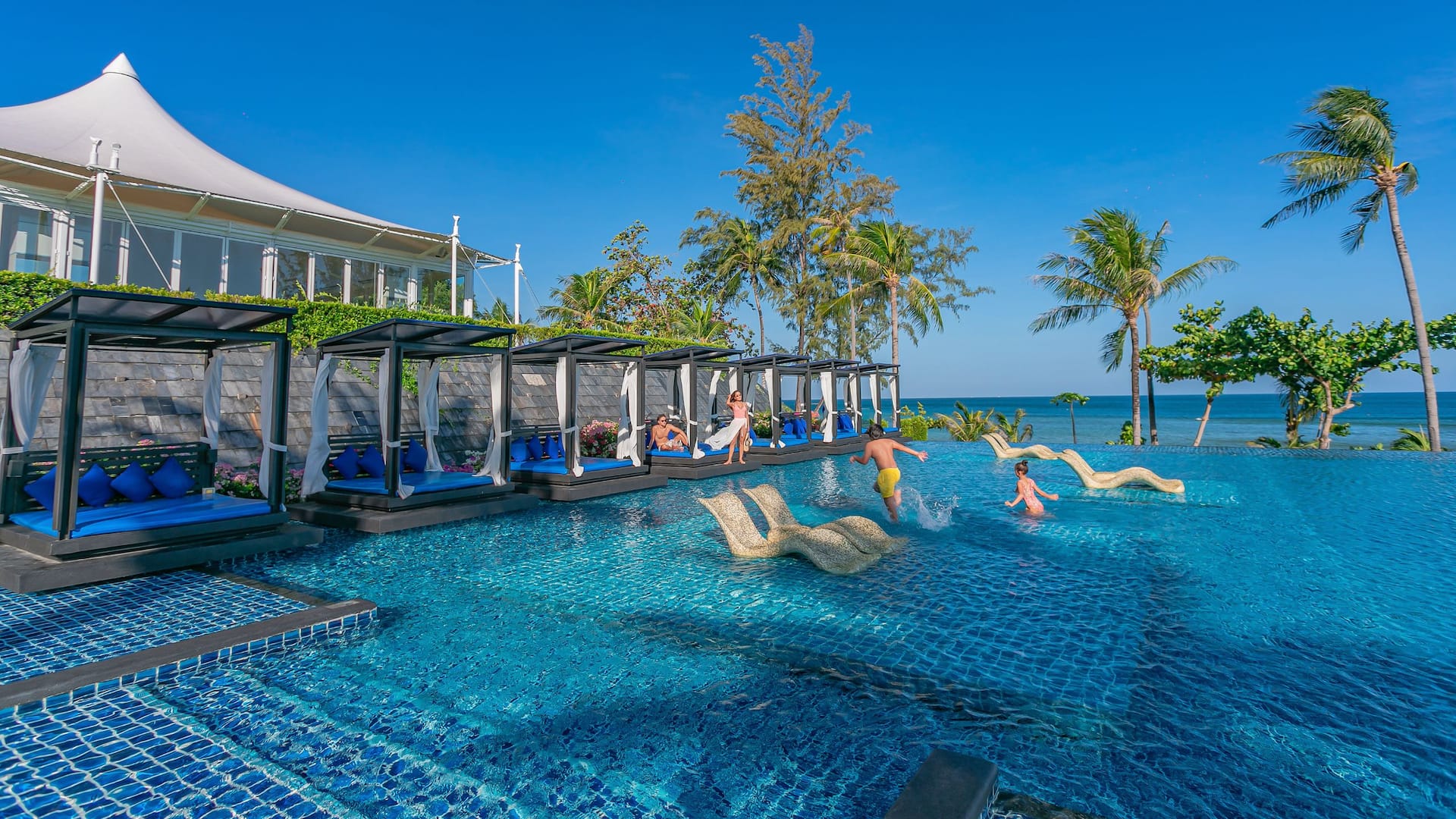 Hyatt Regency Phuket Resort Family In Pool