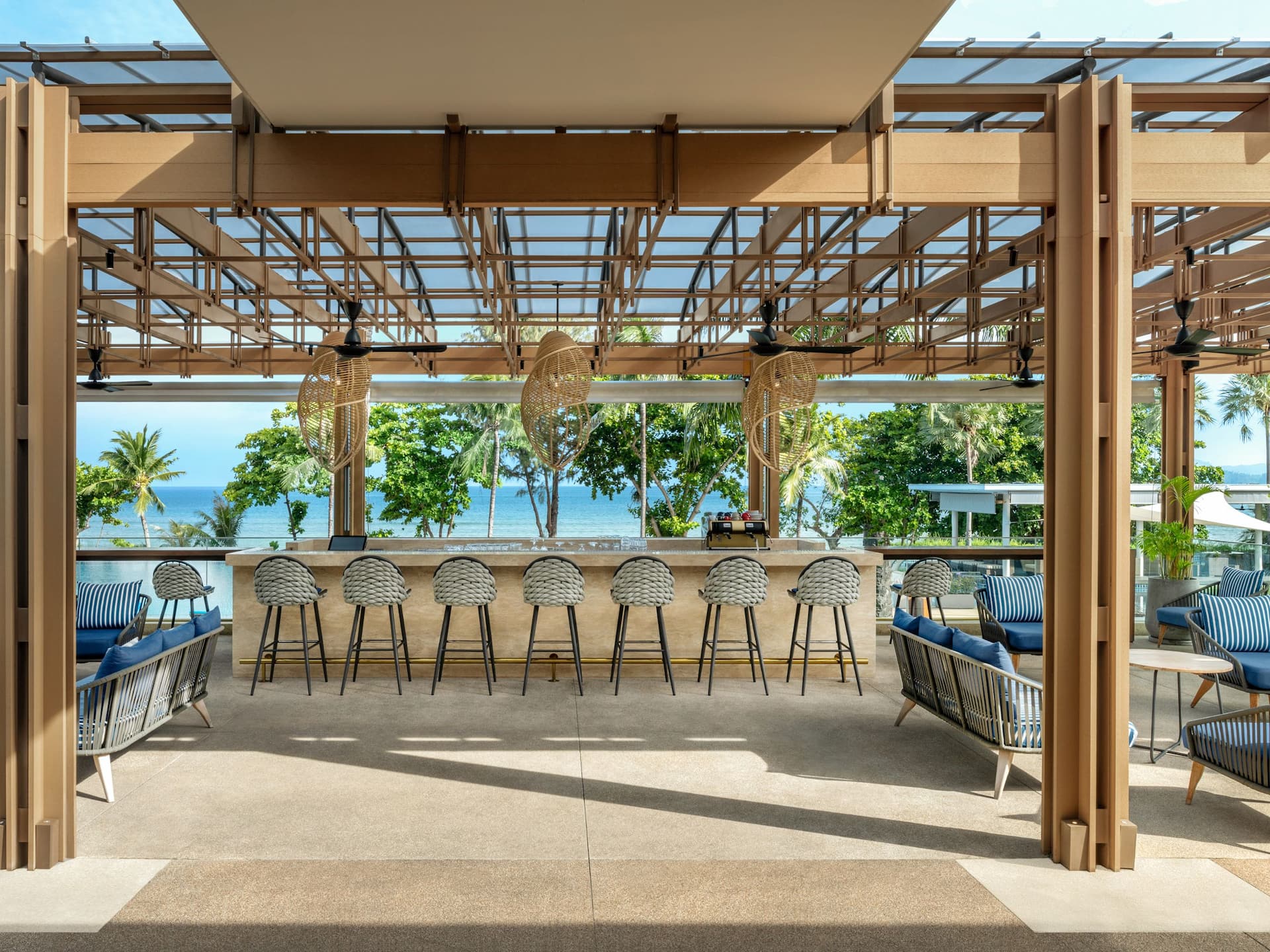 Hyatt Regency Phuket Resort One 80 Degrees Pool Bar Daytime