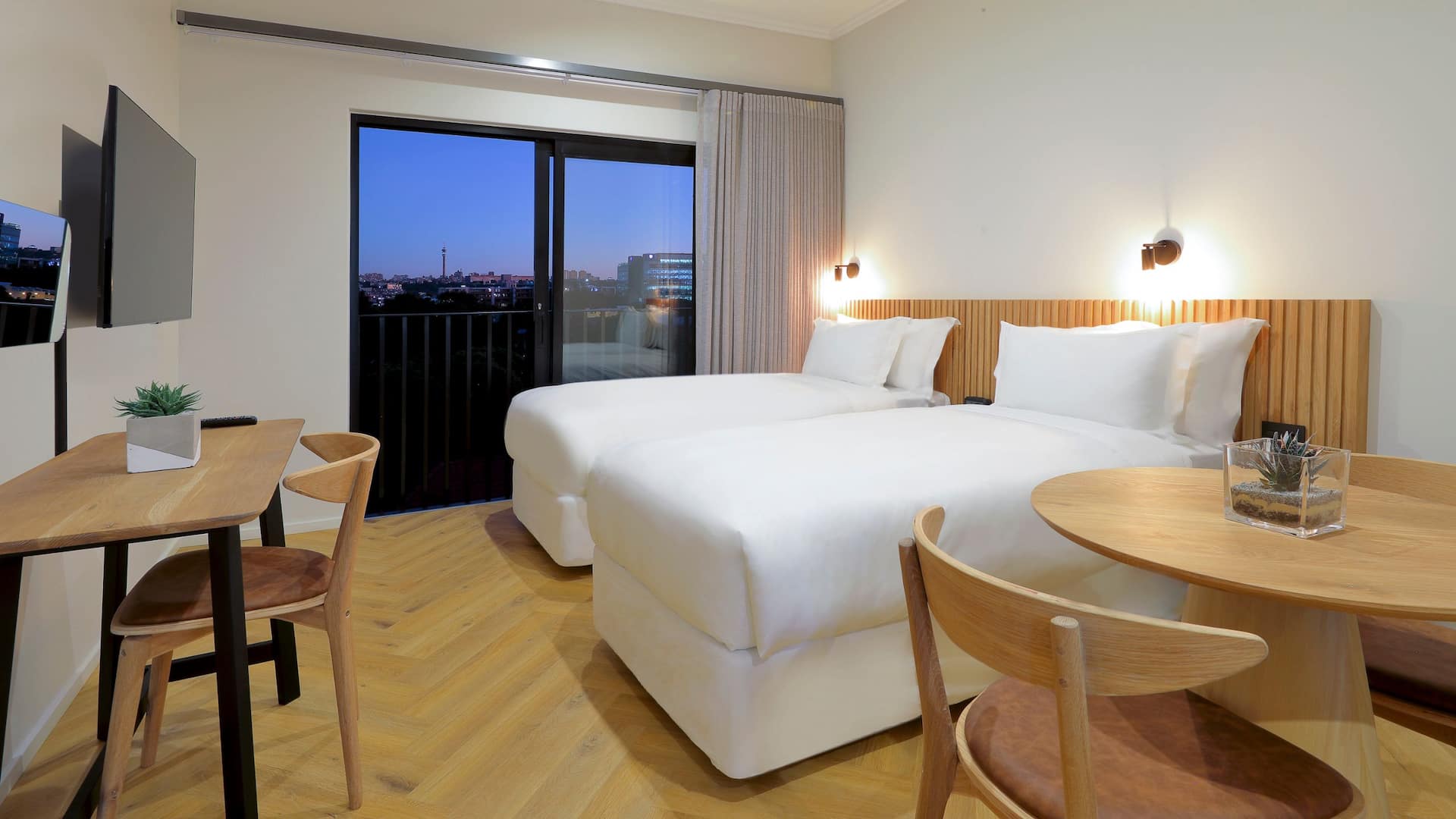 Hyatt House Johannesburg Rosebank Studio Room Two Twin Beds