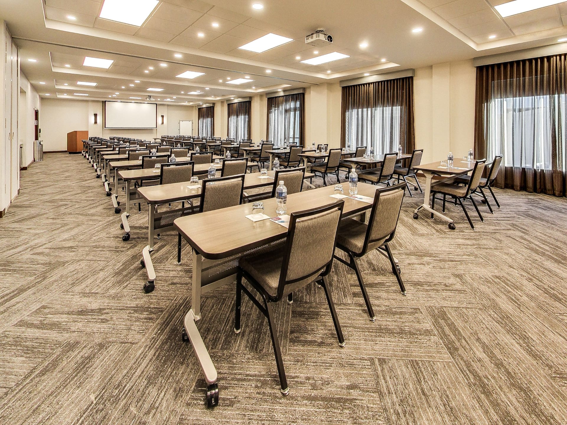 Hyatt Place Edmonton-West Meeting Space Long Back