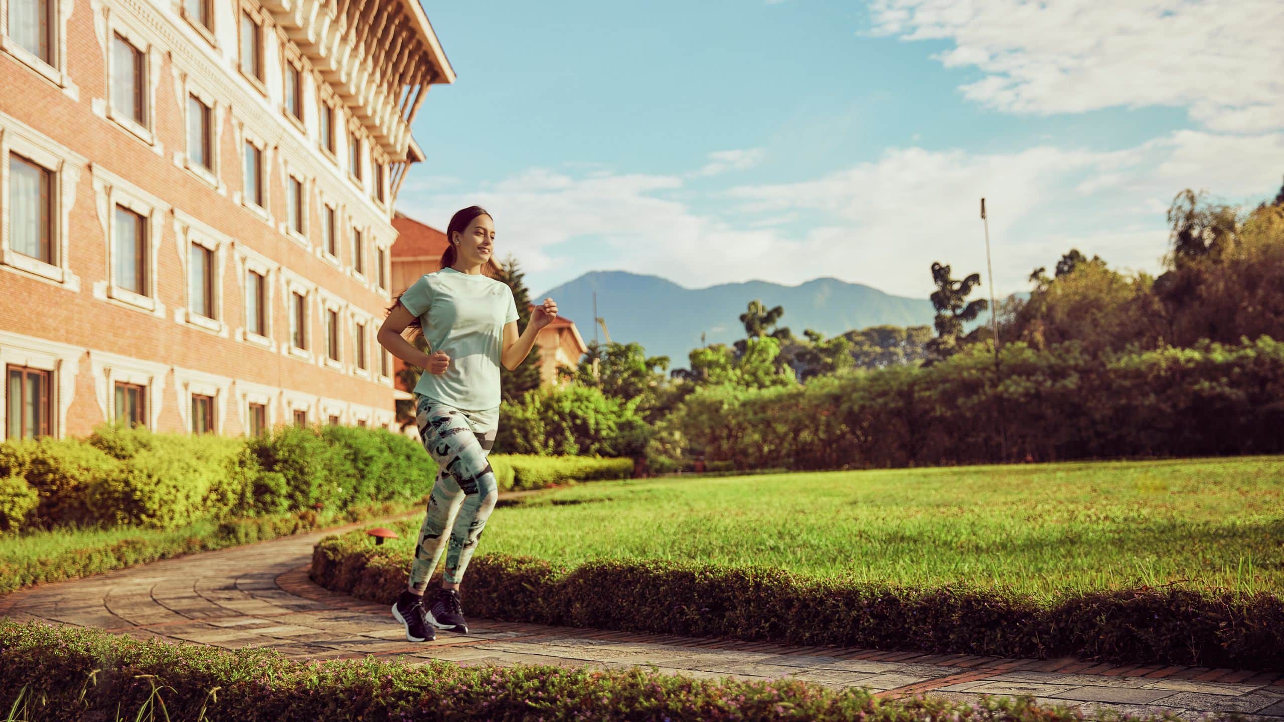 Hyatt Regency Kathmandu Woman Jogging