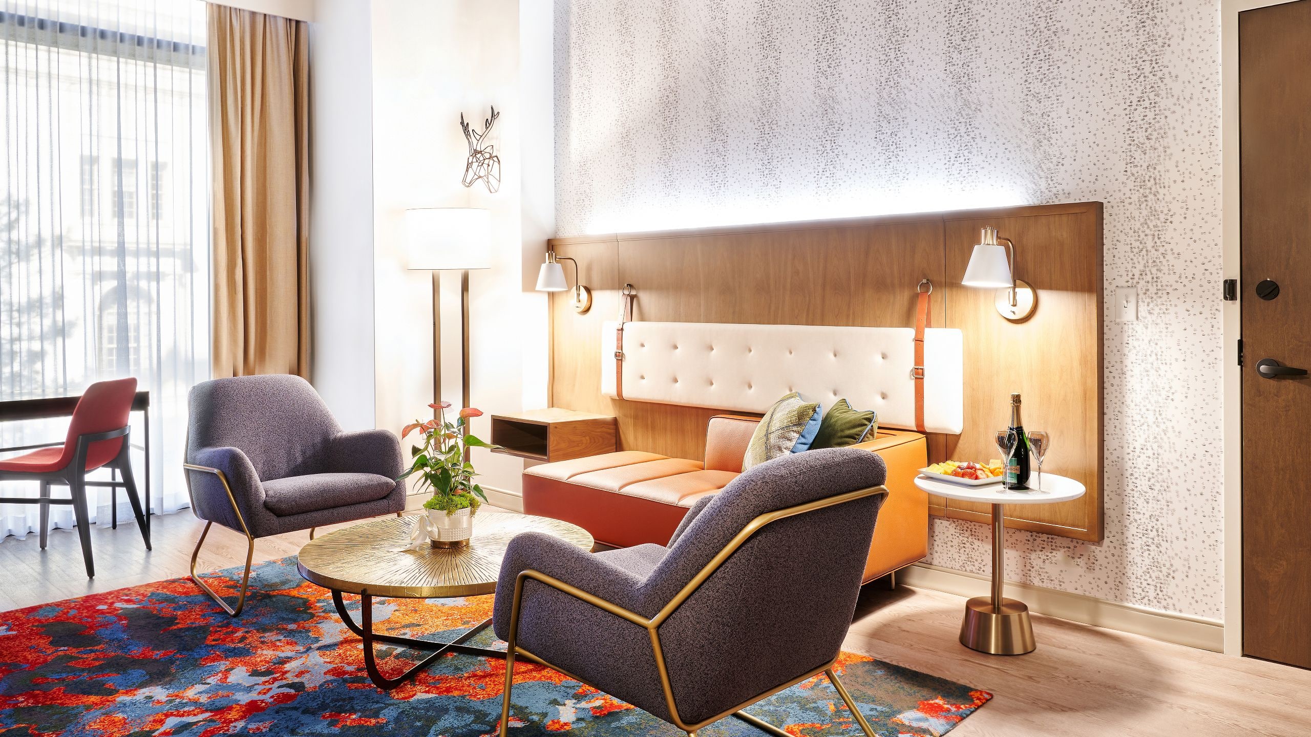 Hyatt Centric Downtown Denver Bridal Suite Bedroom