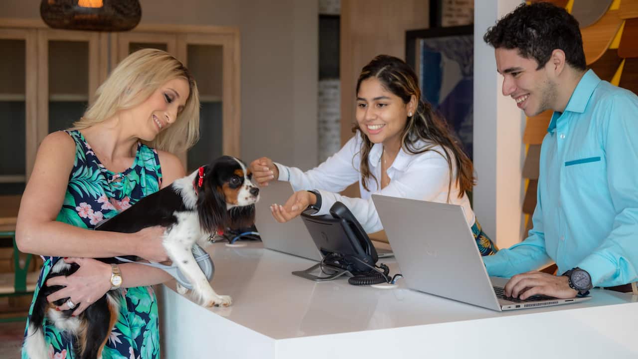 Pet Friendly Check-in