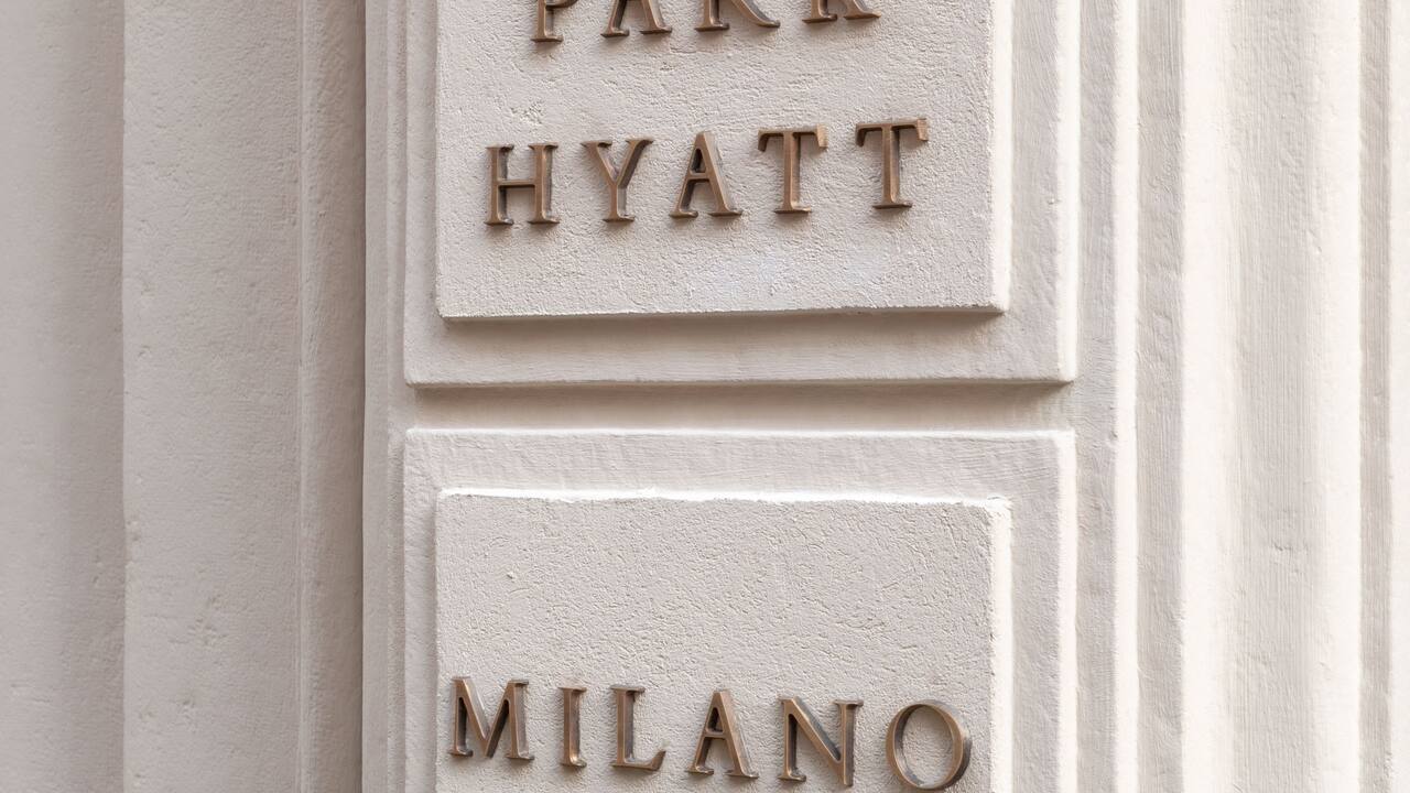 Park Hyatt Milano entrance 