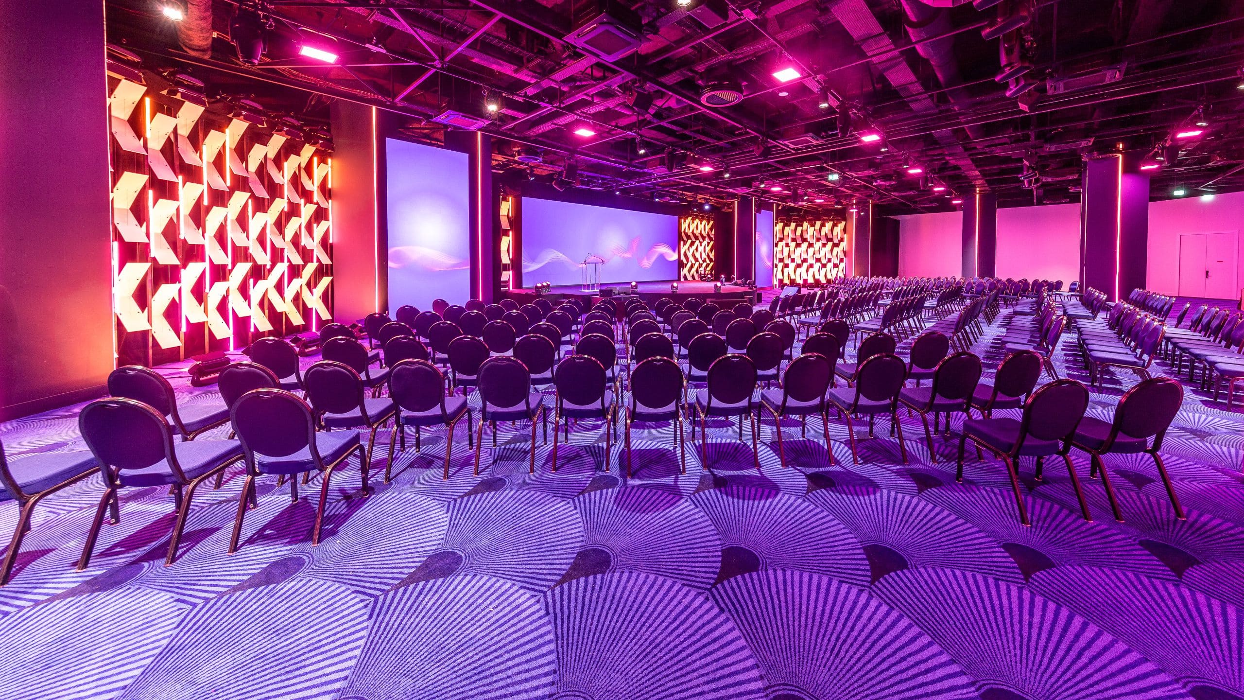 Hôtel Martinez Ballroom Le Festival Set Up Theatre Left