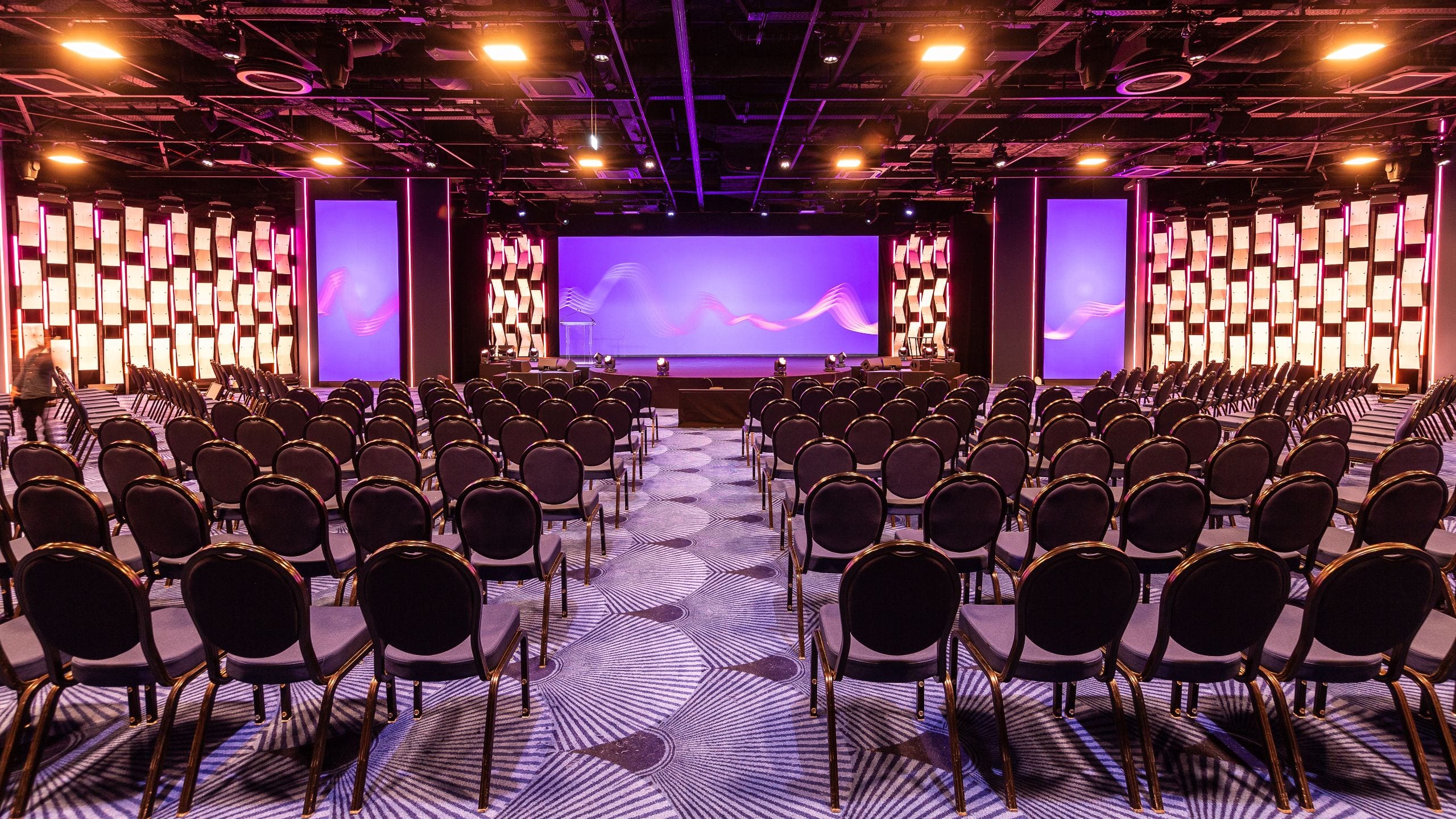 Hôtel Martinez Ballroom Le Festival Set Up Theatre Centered