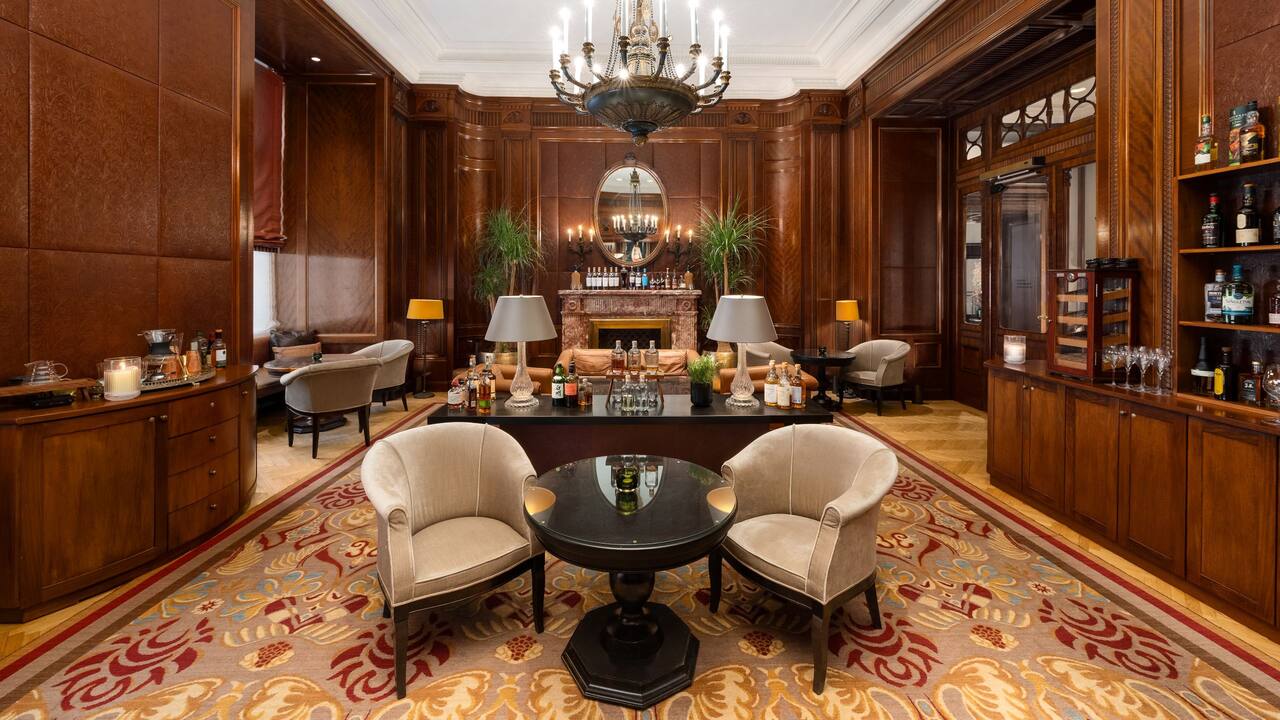 Living Room Mixology Bar