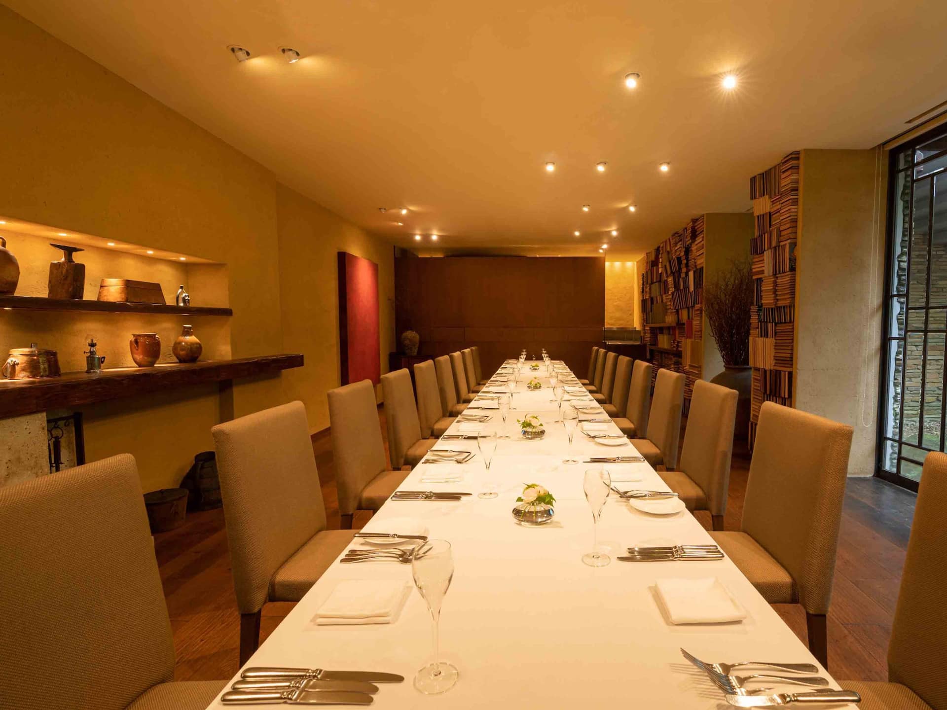 Hyatt Regency Hakone Resort and Spa Private Dining Room Setup