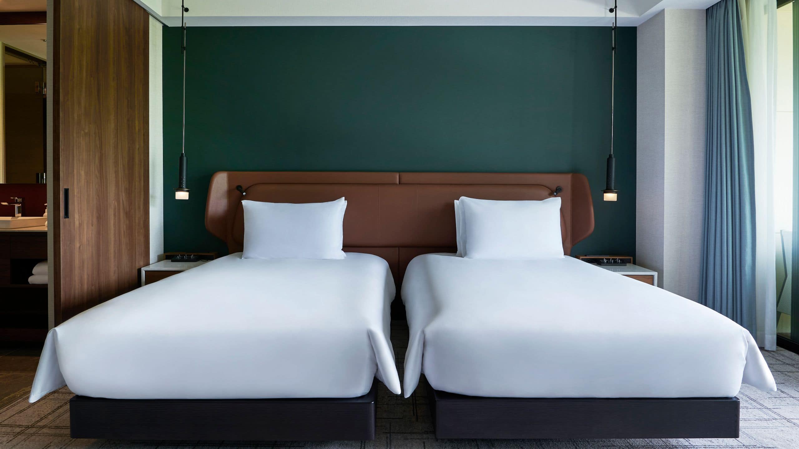 1 of 3 FUJI Speedway HOTEL Guestroom Bed