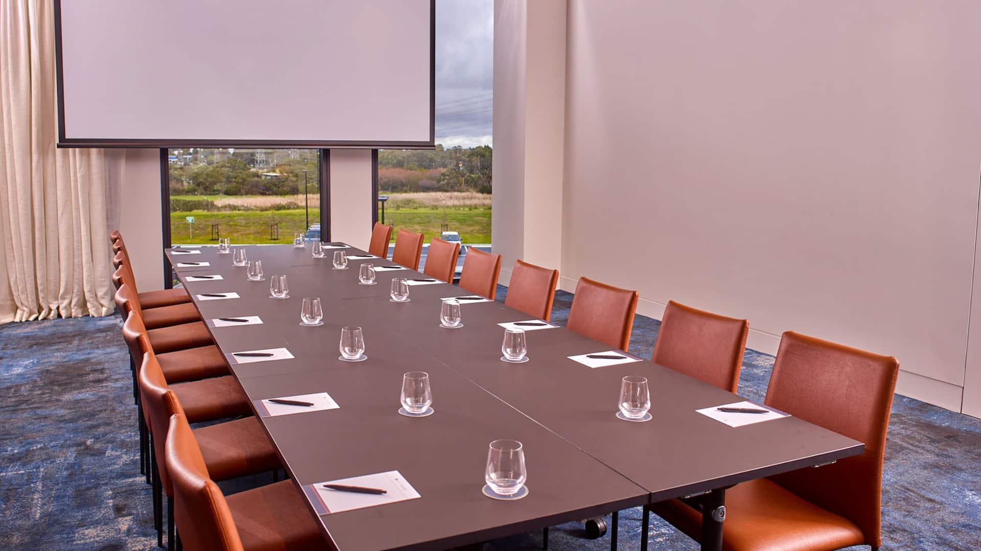 5 of 6 Hyatt Place Melbourne Caribbean Park Meeting Place Projection Screen View