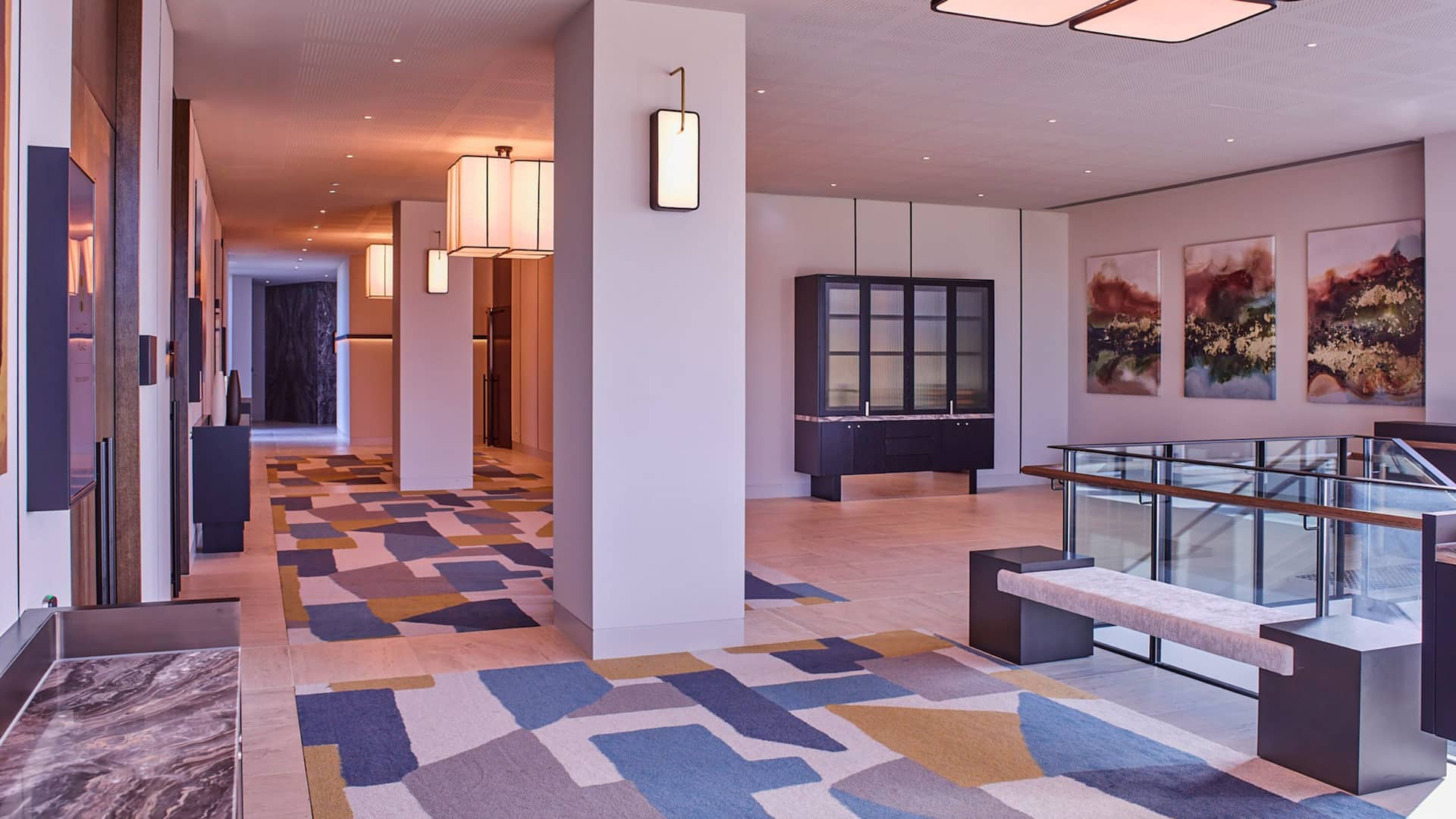 Hyatt Place Melbourne Caribbean Park Meeting Place Hallway