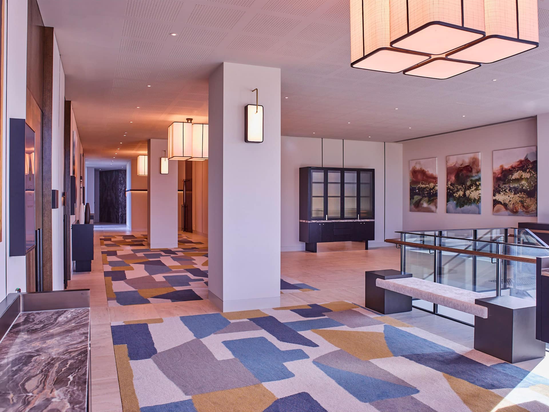 Hyatt Place Melbourne Caribbean Park Meeting Place Hallway